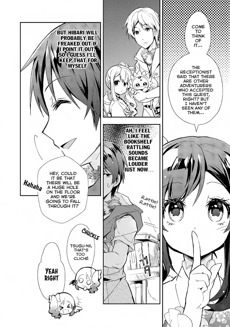 Nonbiri VRMMOki Chapter 31 page 15 - Chapter 31: Let's Explore the Library's Basement (First Part)