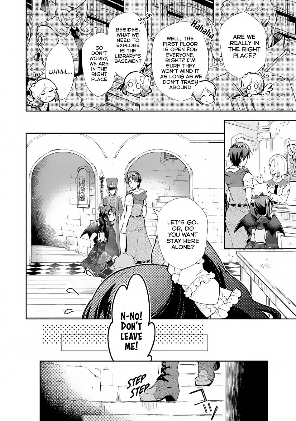 Nonbiri VRMMOki Chapter 31 page 5 - Chapter 31: Let's Explore the Library's Basement (First Part)