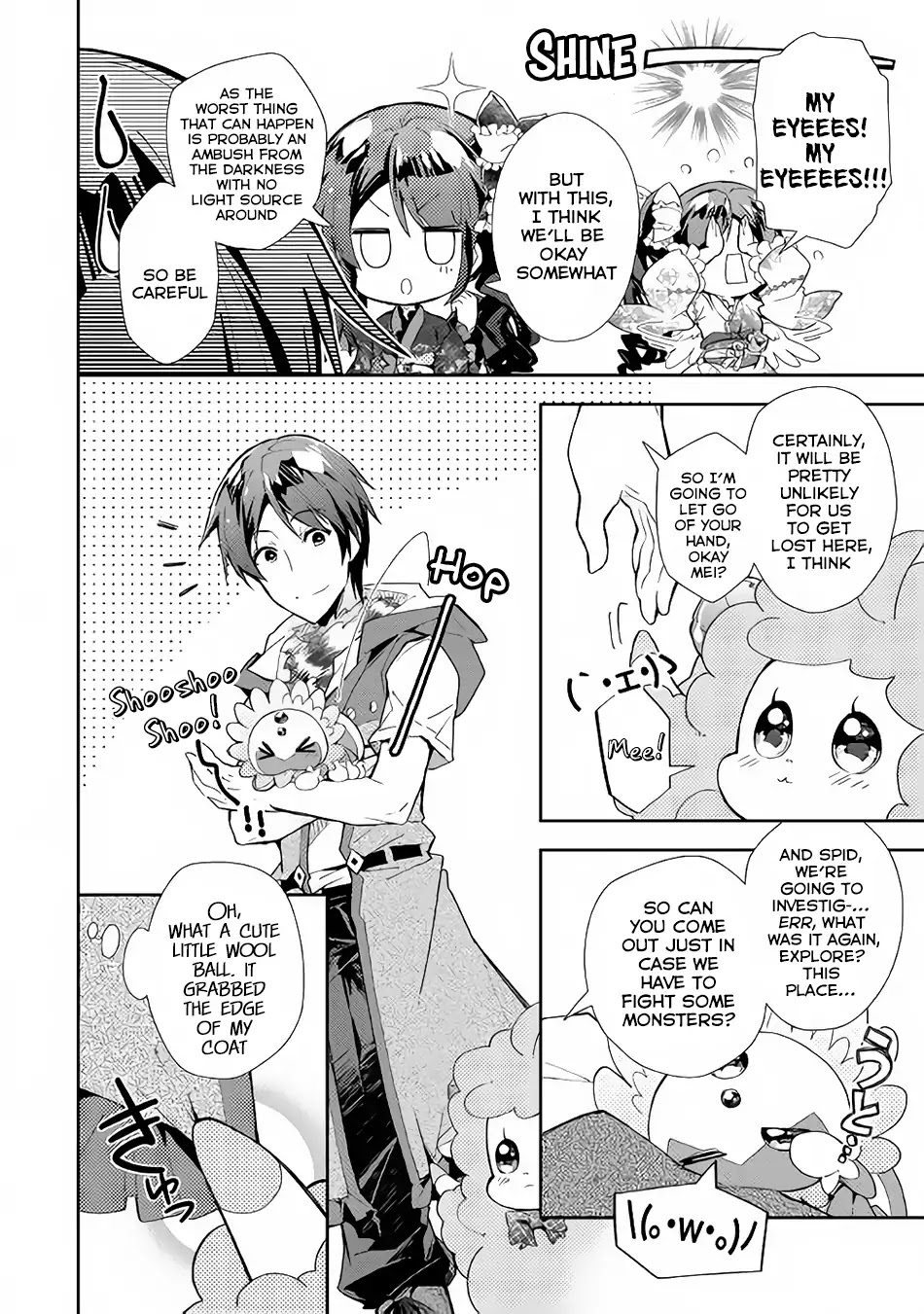 Nonbiri VRMMOki Chapter 31 page 7 - Chapter 31: Let's Explore the Library's Basement (First Part)