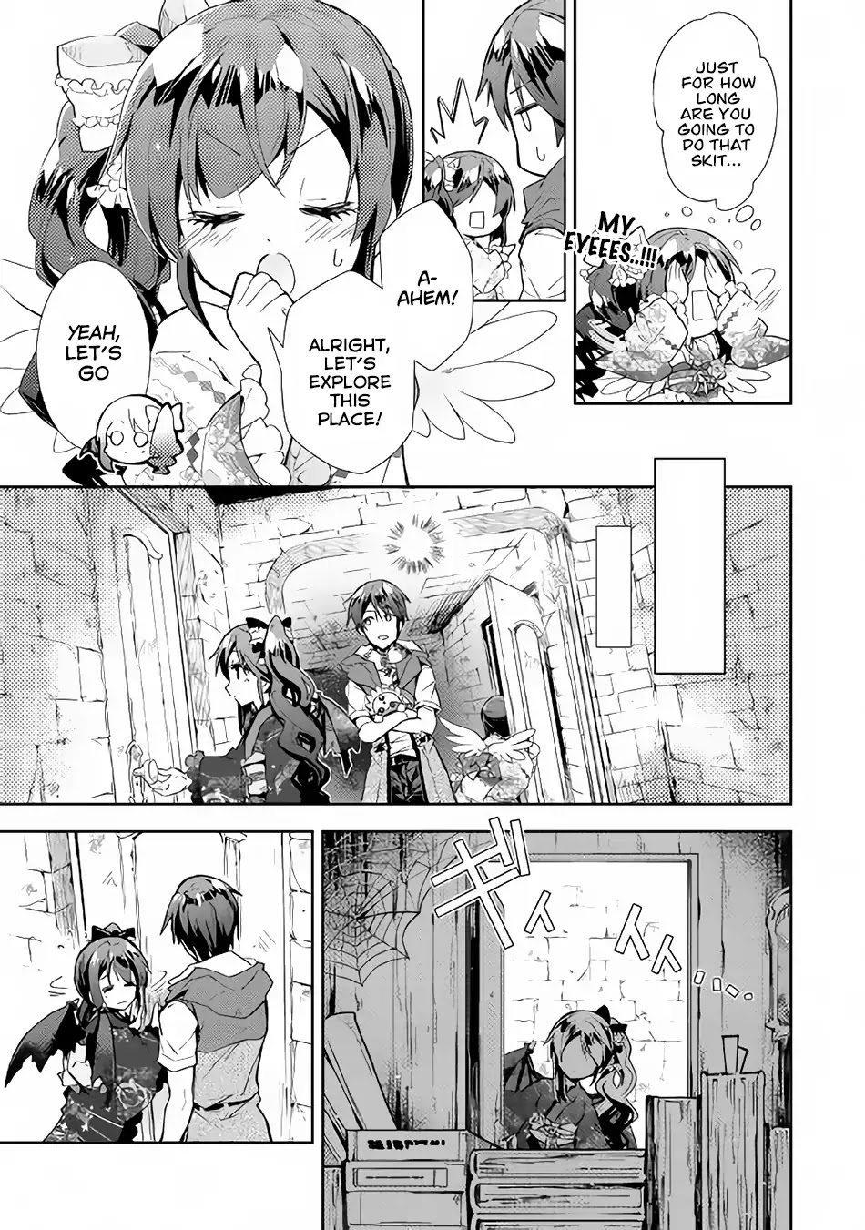 Nonbiri VRMMOki Chapter 31 page 8 - Chapter 31: Let's Explore the Library's Basement (First Part)