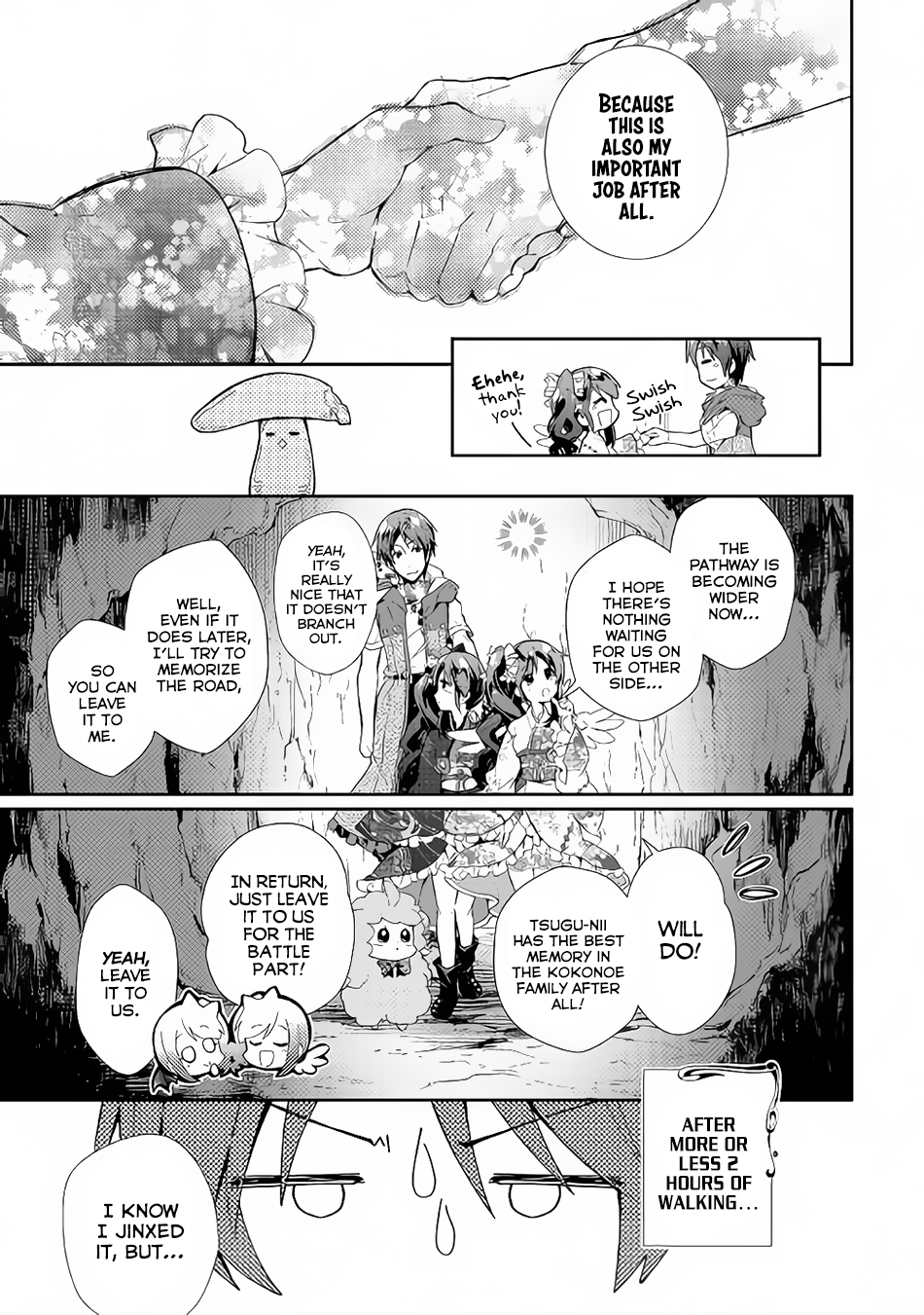 Nonbiri VRMMOki Chapter 32 page 14 - Chapter 32: Let's Explore the Library's Basement (Last Part)
