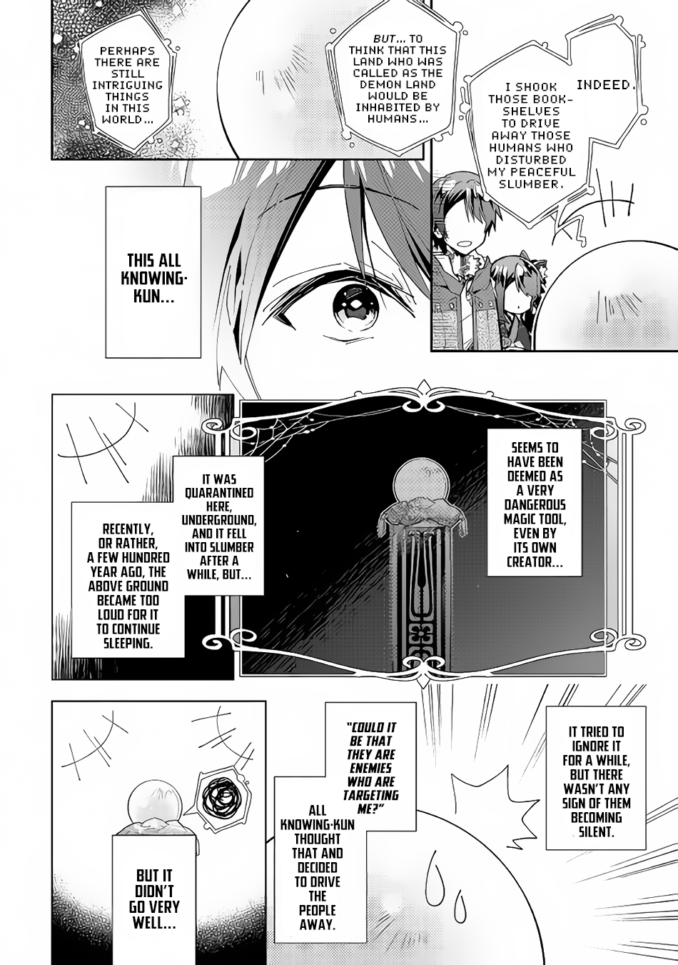 Nonbiri VRMMOki Chapter 32 page 9 - Chapter 32: Let's Explore the Library's Basement (Last Part)
