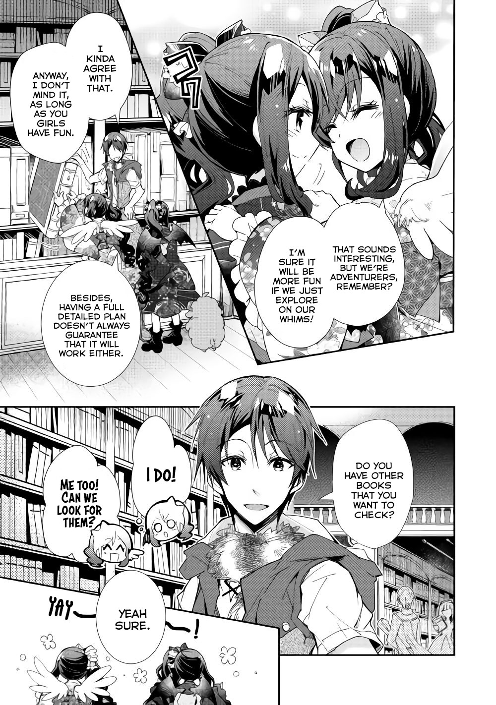Nonbiri VRMMOki Chapter 33 page 11 - Chapter 33: Let's Enjoy the Library to Our Heart's Content!