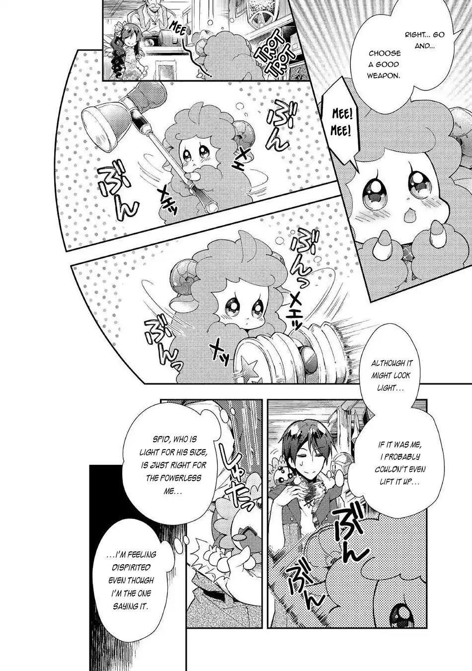Nonbiri VRMMOki Chapter 35 page 9 - Chapter 35: Mei-chan, choosing a new weapon
