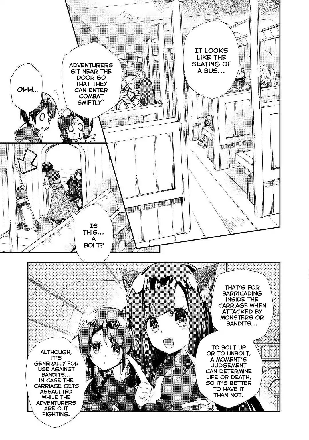Nonbiri VRMMOki Chapter 38 page 21 - Chapter 38: Let's Ride A Stagecoach