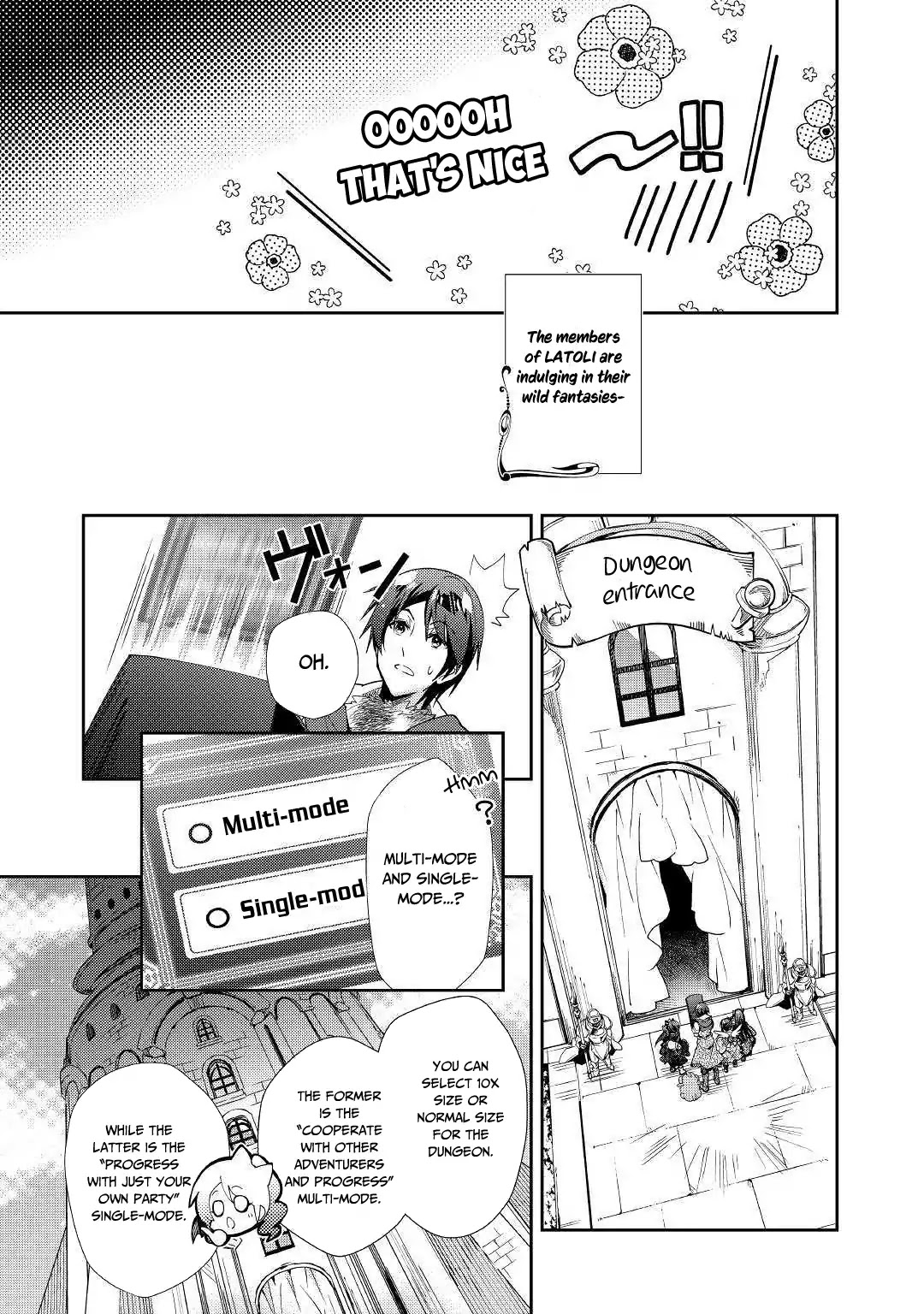 Nonbiri VRMMOki Chapter 40 page 14 - Chapter 40: Let's work hard in our first dungeon