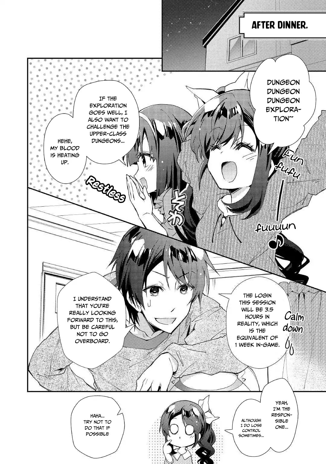 Nonbiri VRMMOki Chapter 40 page 7 - Chapter 40: Let's work hard in our first dungeon