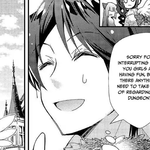 Nonbiri VRMMOki Chapter 40: Let's work hard in our first dungeon cover
