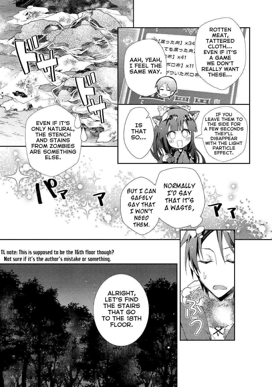 Nonbiri VRMMOki Chapter 43 page 16 - Chapter 43: Trying to Defeat the Smell