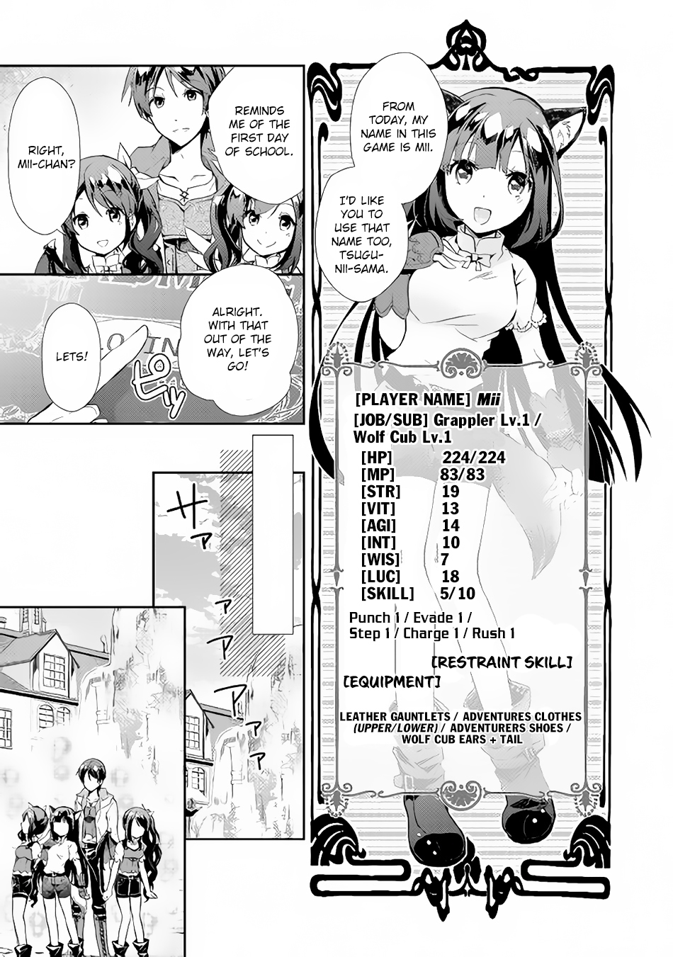 Nonbiri VRMMOki Chapter 5 page 10 - Chapter 5: Misa-chan Joins the Game!