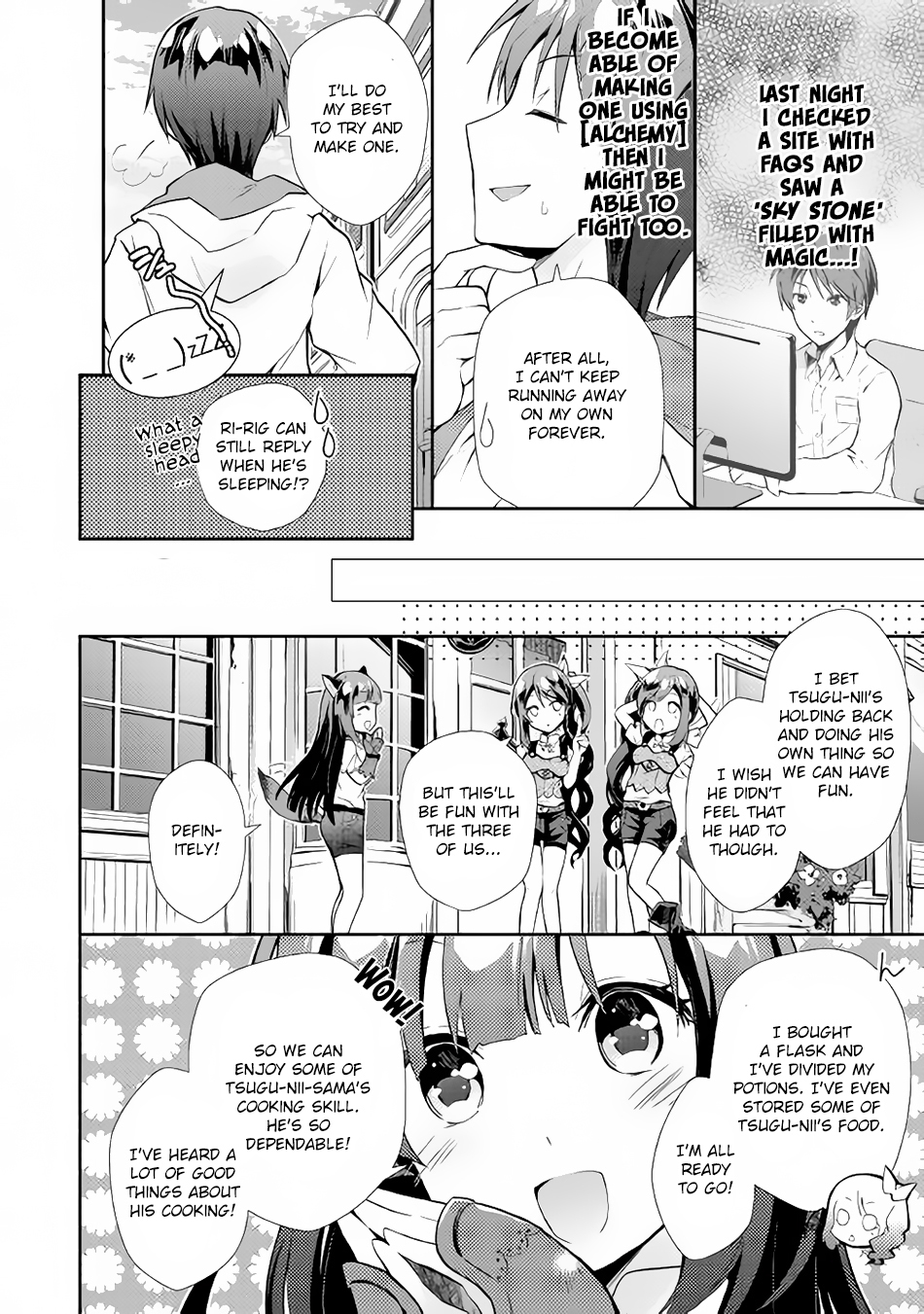 Nonbiri VRMMOki Chapter 5 page 13 - Chapter 5: Misa-chan Joins the Game!