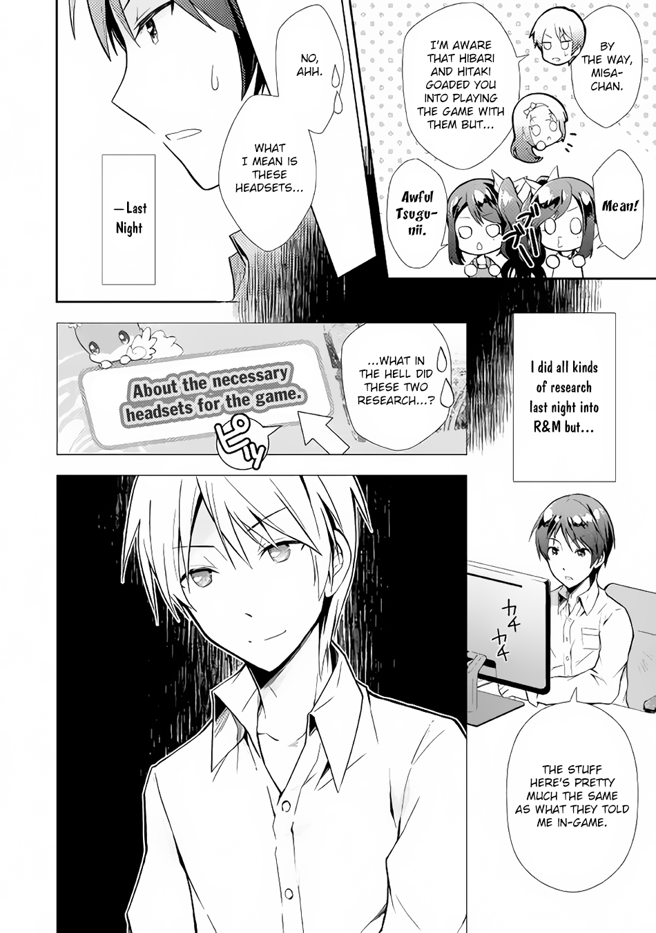 Nonbiri VRMMOki Chapter 5 page 5 - Chapter 5: Misa-chan Joins the Game!