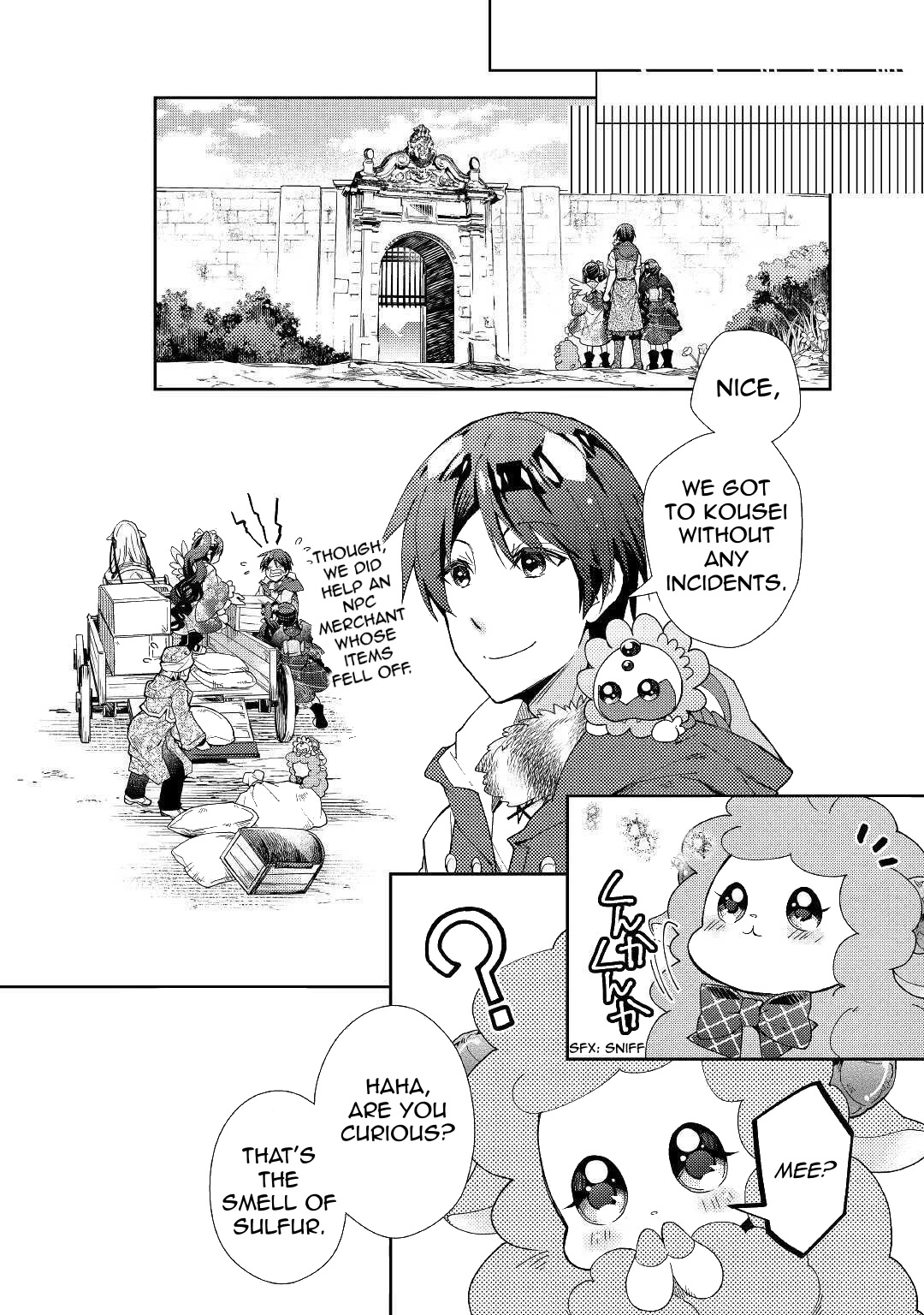 Nonbiri VRMMOki Chapter 54 page 14 - Chapter 54: Arriving At The Onsen Town of Kousei