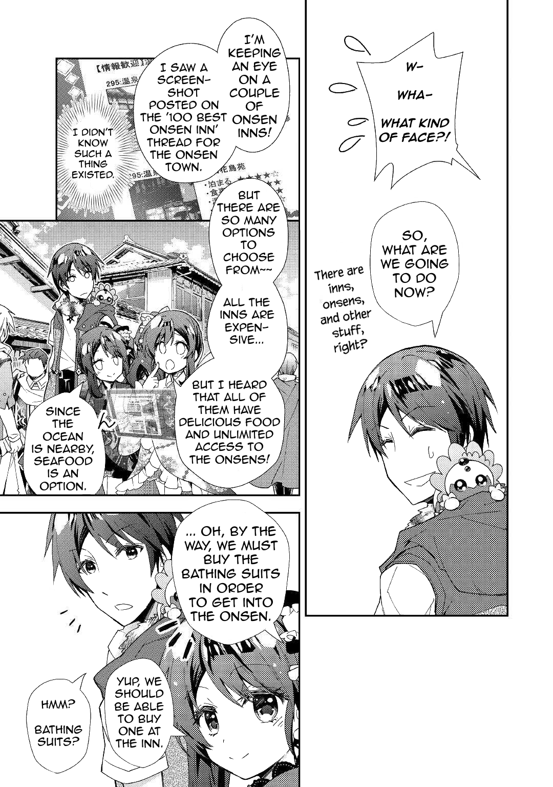 Nonbiri VRMMOki Chapter 54 page 17 - Chapter 54: Arriving At The Onsen Town of Kousei