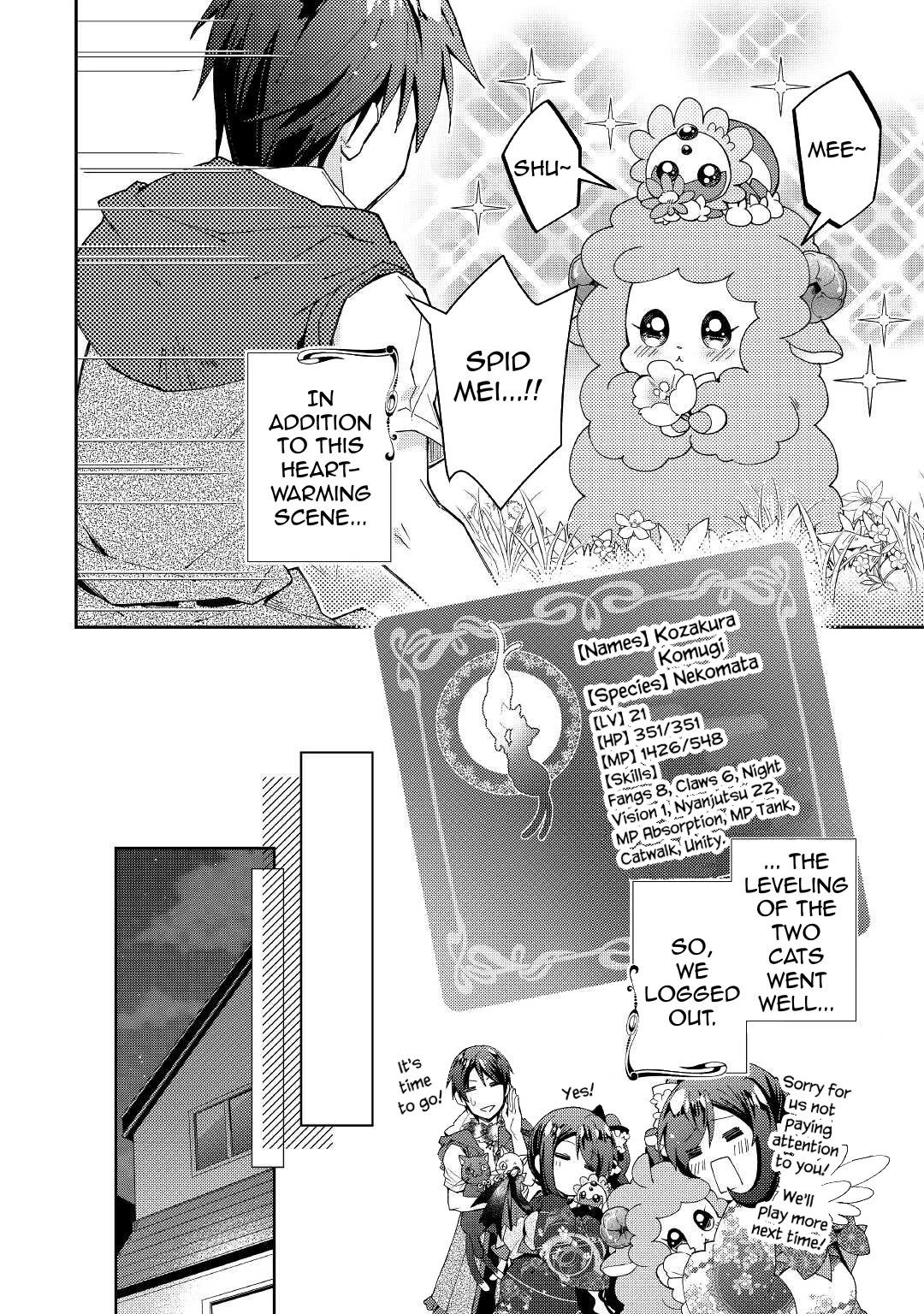 Nonbiri VRMMOki Chapter 58 page 21 - Chapter 58: Trying to level up the Nekomata!