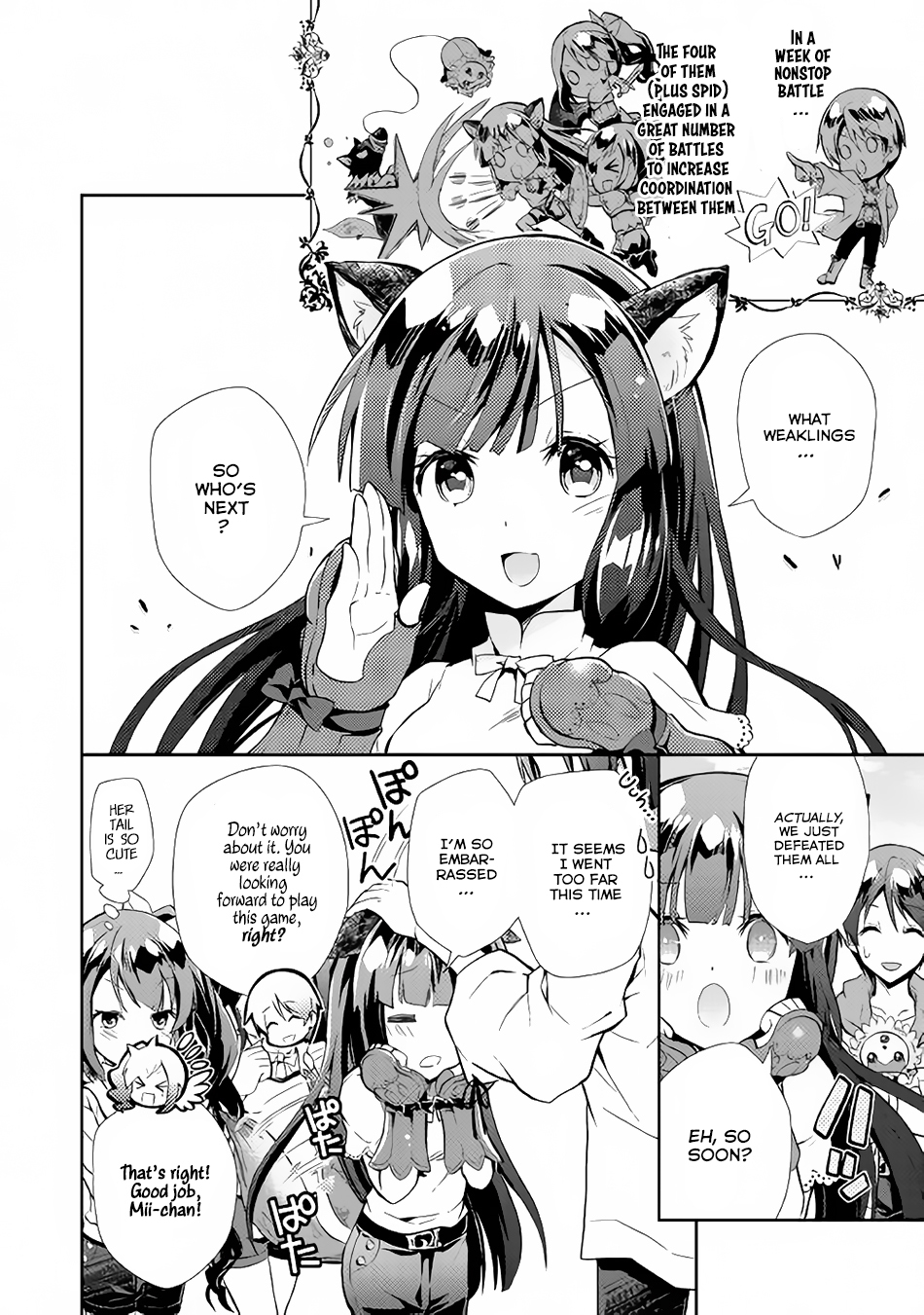 Nonbiri VRMMOki Chapter 7 page 3 - Chapter 7: Second Thread Started