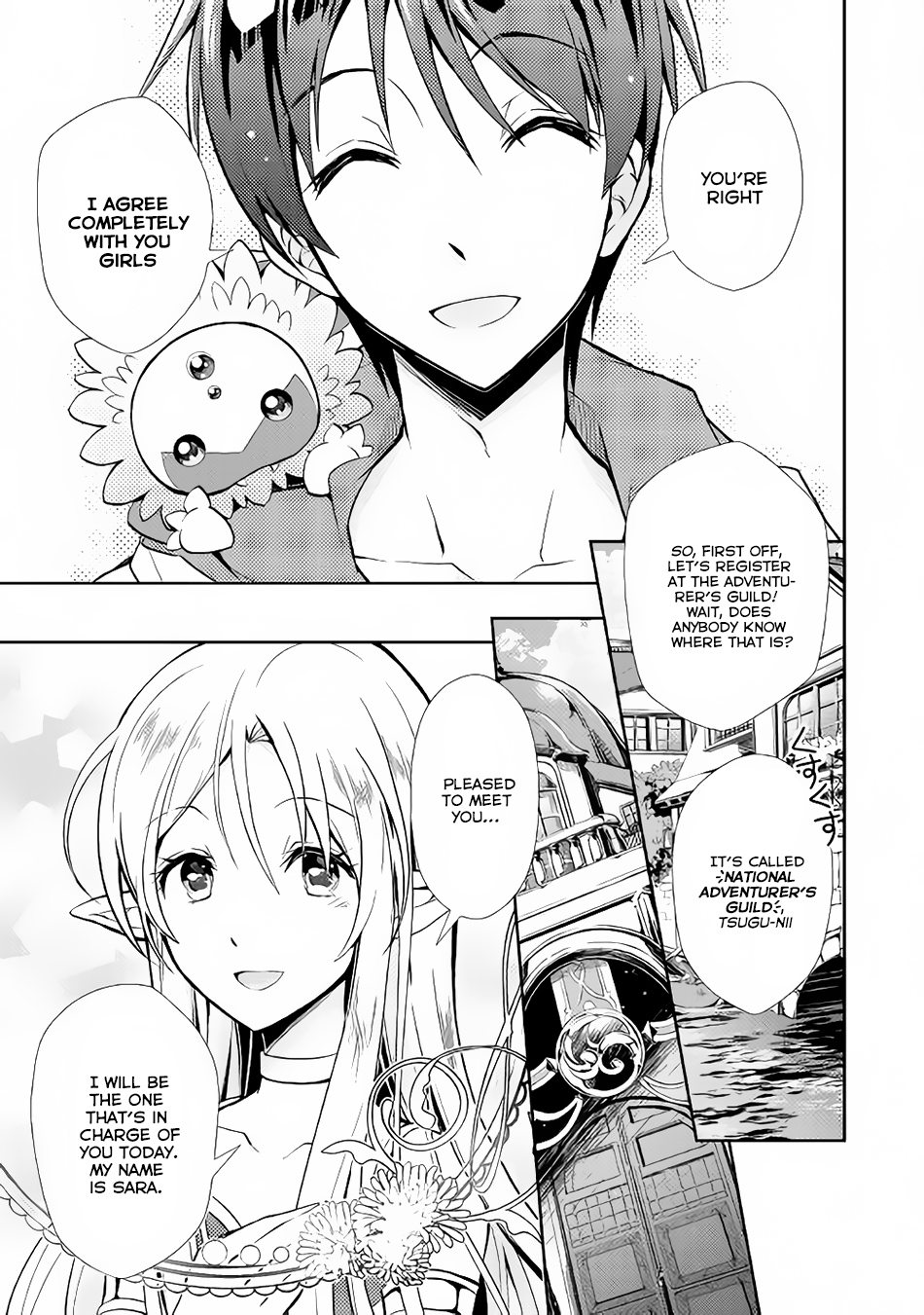 Nonbiri VRMMOki Chapter 8 page 20 - Chapter 8: Let's Register in a Guild!
