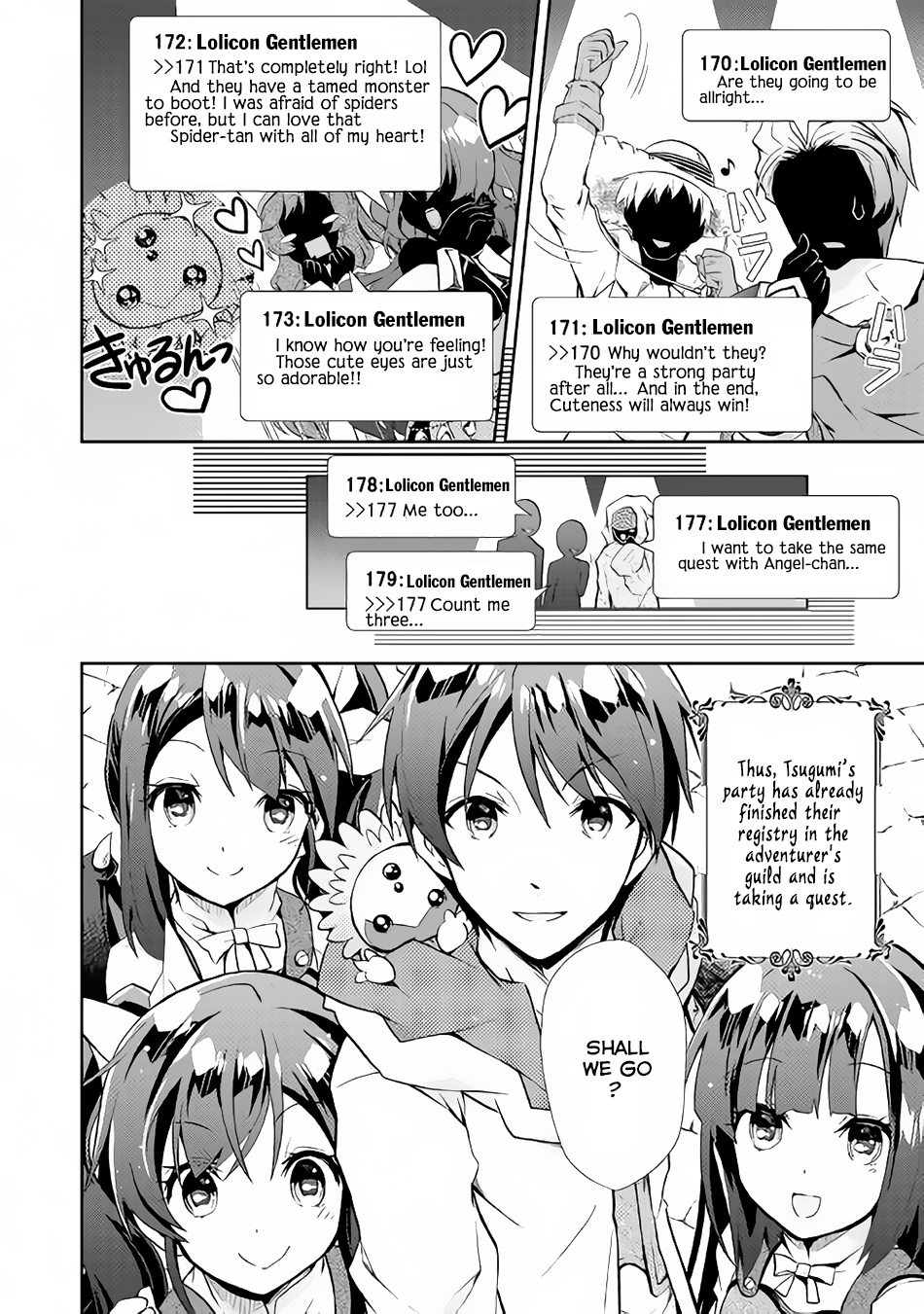 Nonbiri VRMMOki Chapter 8 page 23 - Chapter 8: Let's Register in a Guild!