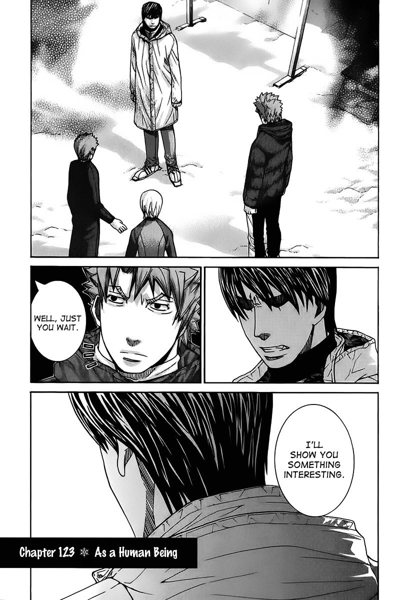 Nononono Chapter 123 page 1 - Chapter 123: As a Human Being