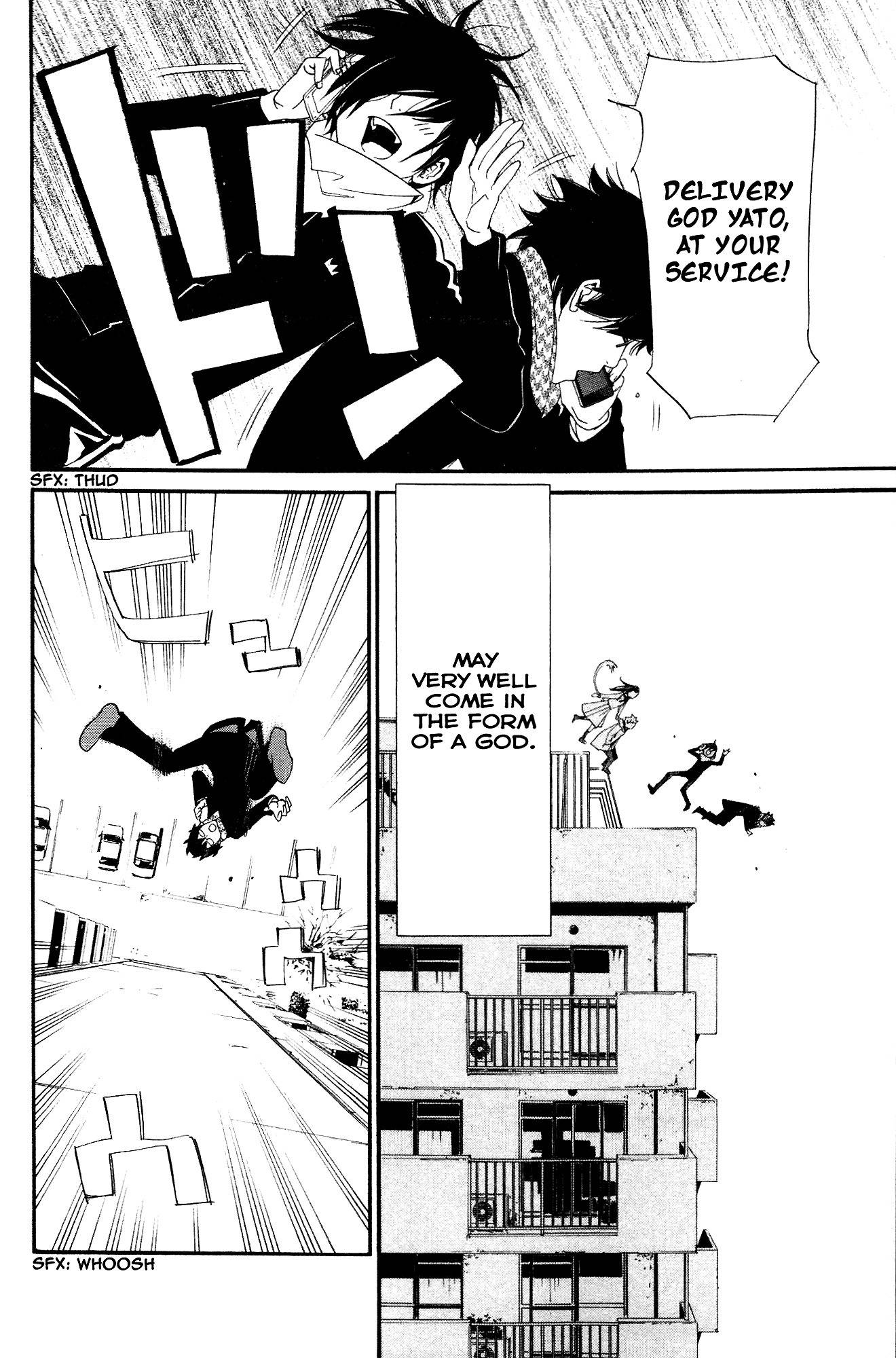 Noragami Shuuishuu Chapter 1 page 6 - Chapter 1: The Falling Man
