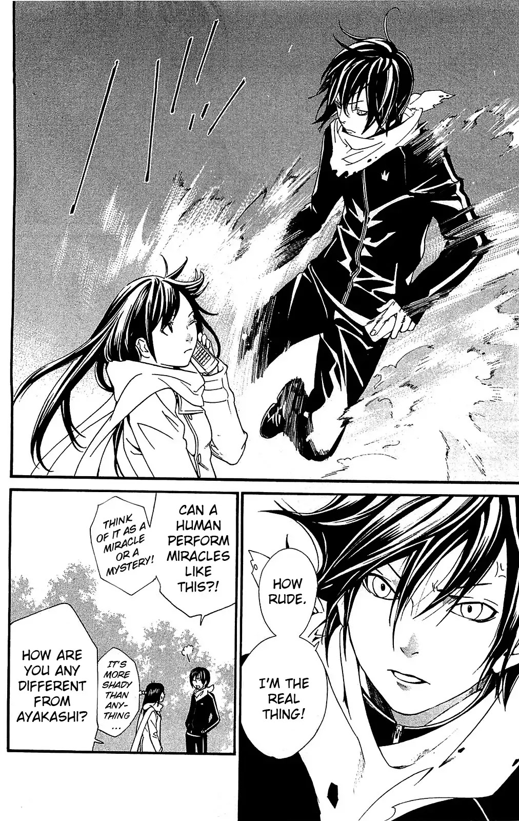 Noragami Chapter 3 page 14 - Chapter 3 : Like Snow