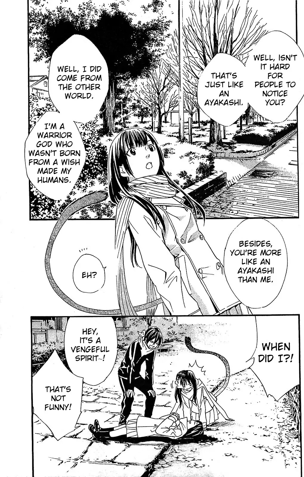 Noragami Chapter 3 page 15 - Chapter 3 : Like Snow