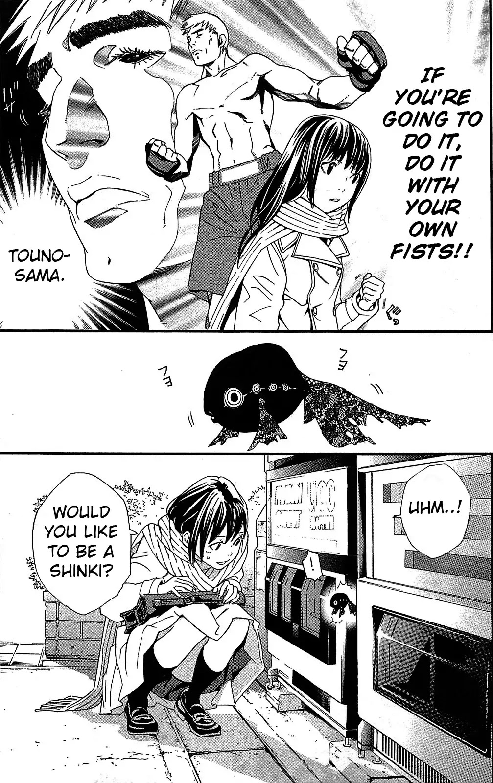 Noragami Chapter 3 page 21 - Chapter 3 : Like Snow