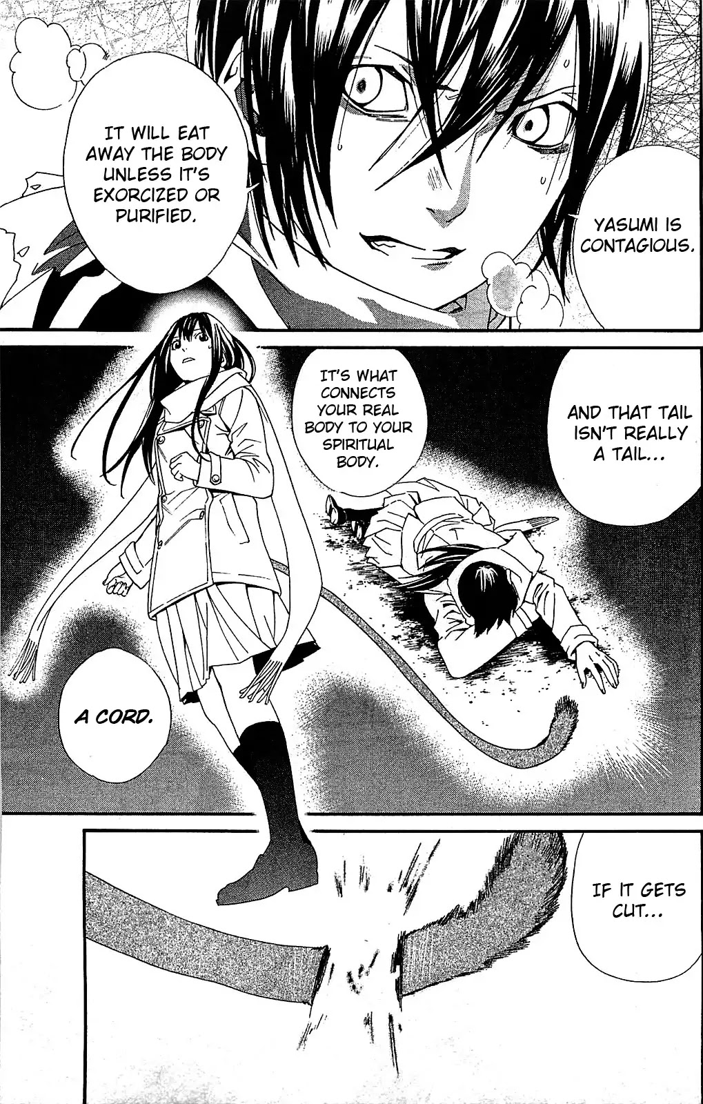 Noragami Chapter 3 page 35 - Chapter 3 : Like Snow
