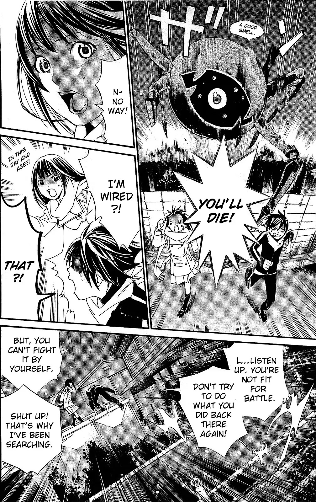 Noragami Chapter 3 page 36 - Chapter 3 : Like Snow