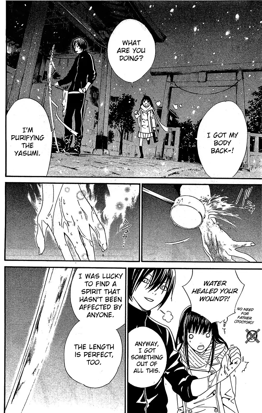 Noragami Chapter 3 page 47 - Chapter 3 : Like Snow