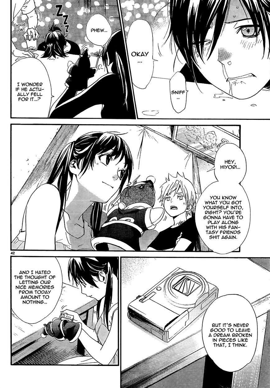 Noragami Chapter 41 page 43 - Chapter 41 : Let's Take Them for Our Memories