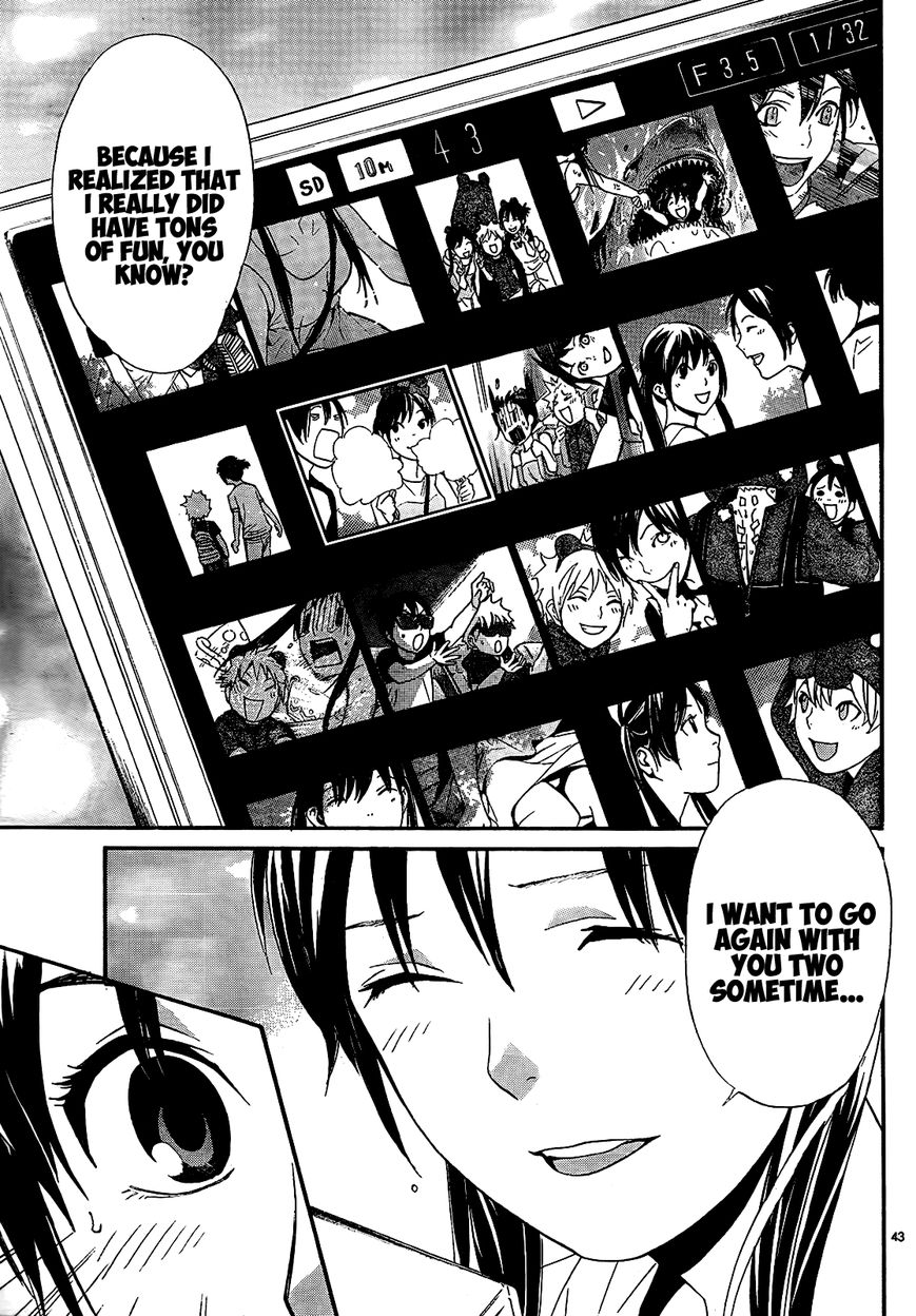 Noragami Chapter 41 page 44 - Chapter 41 : Let's Take Them for Our Memories