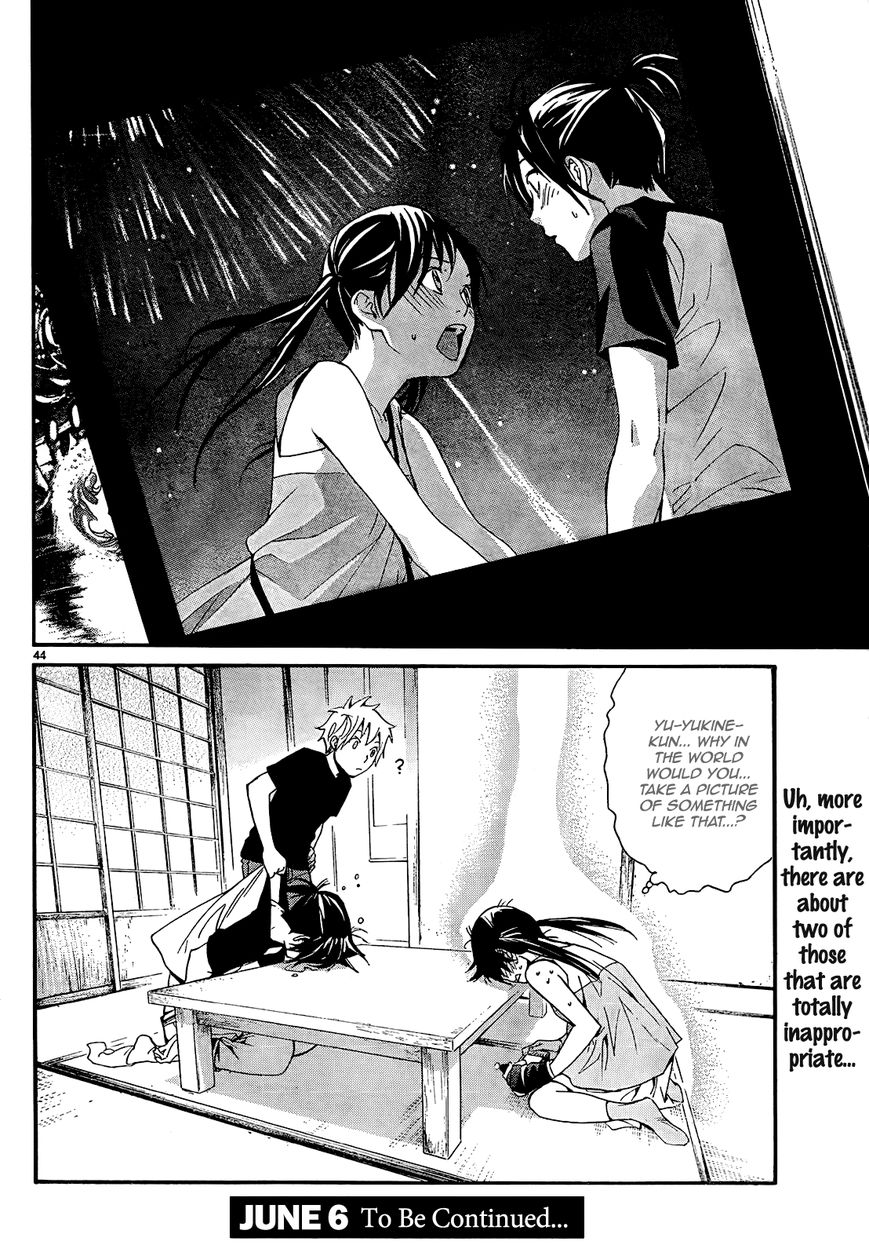 Noragami Chapter 41 page 45 - Chapter 41 : Let's Take Them for Our Memories