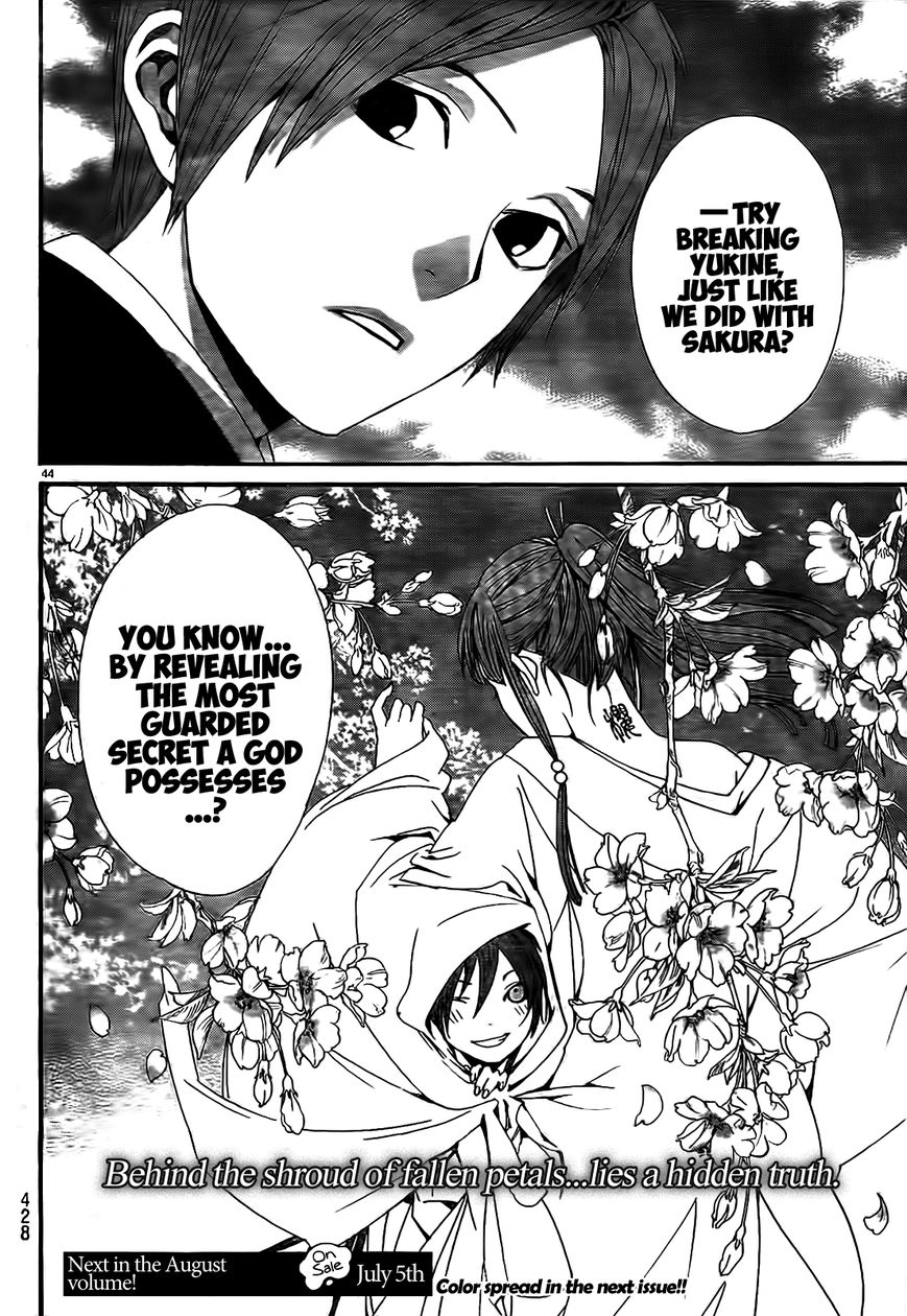 Noragami Chapter 43 page 46 - Chapter 43 : A Guarded Secret