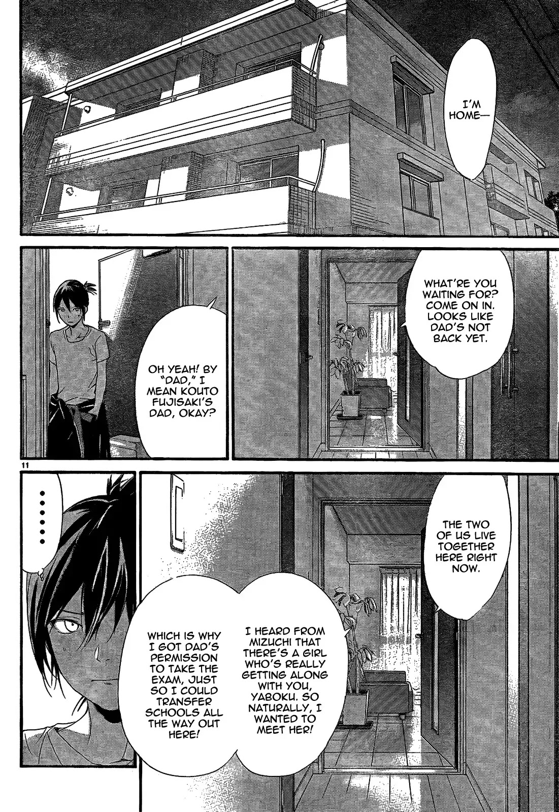 Noragami Chapter 44 page 13 - Chapter 44 : Crossing Swords, Crossing Destinies