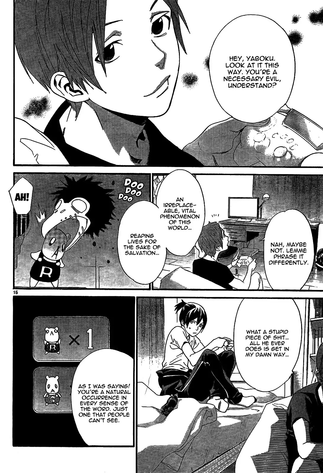 Noragami Chapter 44 page 17 - Chapter 44 : Crossing Swords, Crossing Destinies