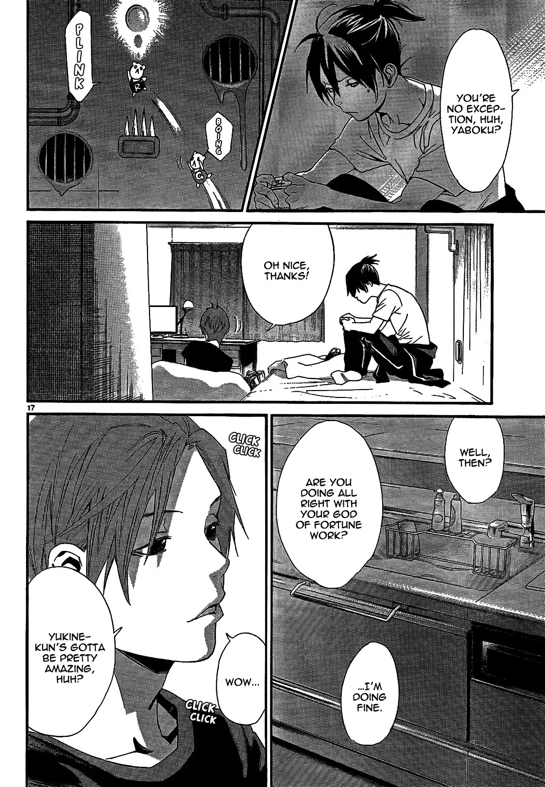 Noragami Chapter 44 page 19 - Chapter 44 : Crossing Swords, Crossing Destinies