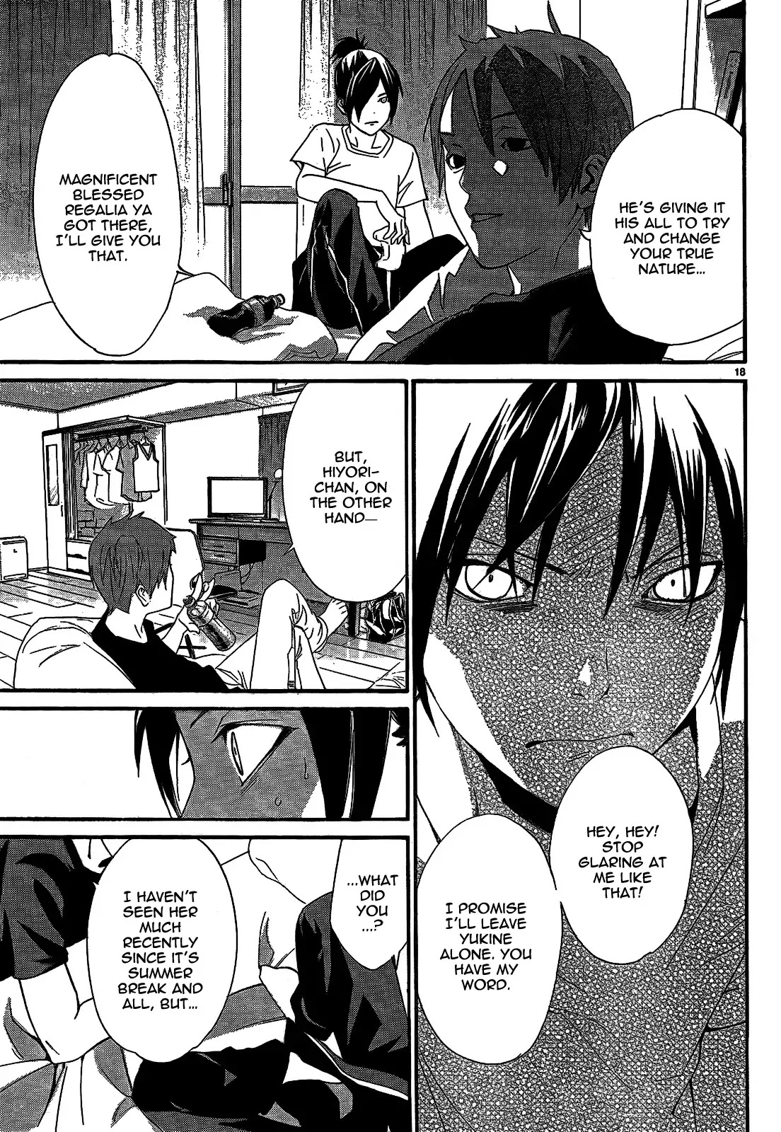 Noragami Chapter 44 page 20 - Chapter 44 : Crossing Swords, Crossing Destinies