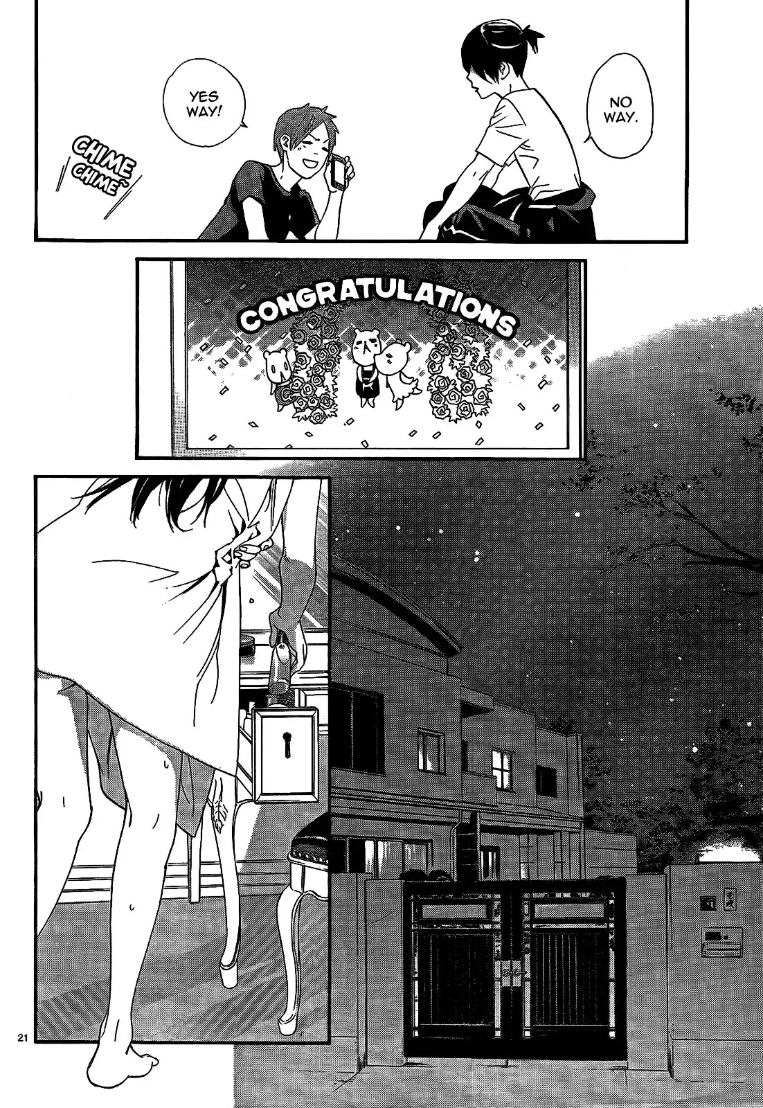 Noragami Chapter 44 page 23 - Chapter 44 : Crossing Swords, Crossing Destinies