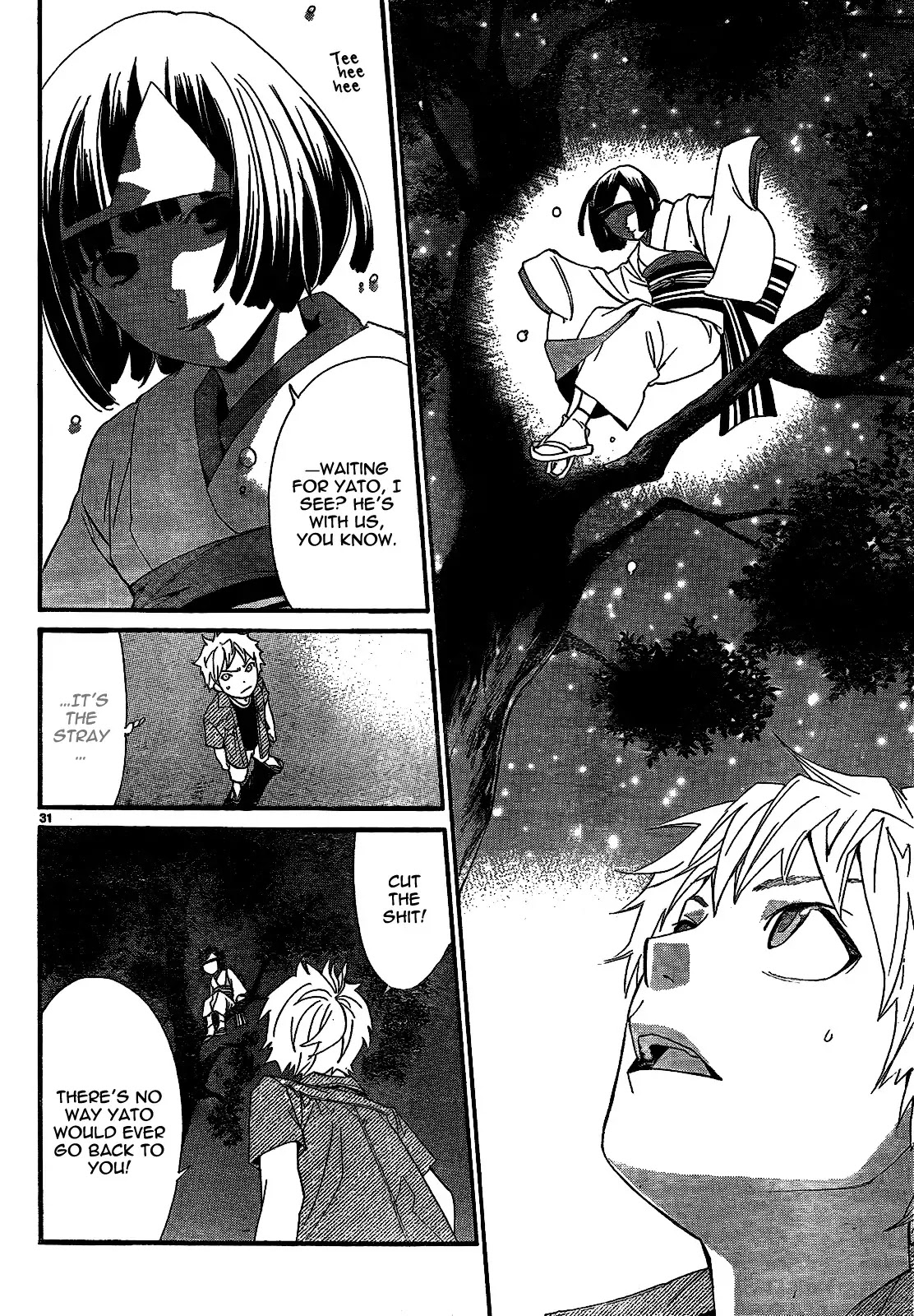 Noragami Chapter 44 page 33 - Chapter 44 : Crossing Swords, Crossing Destinies