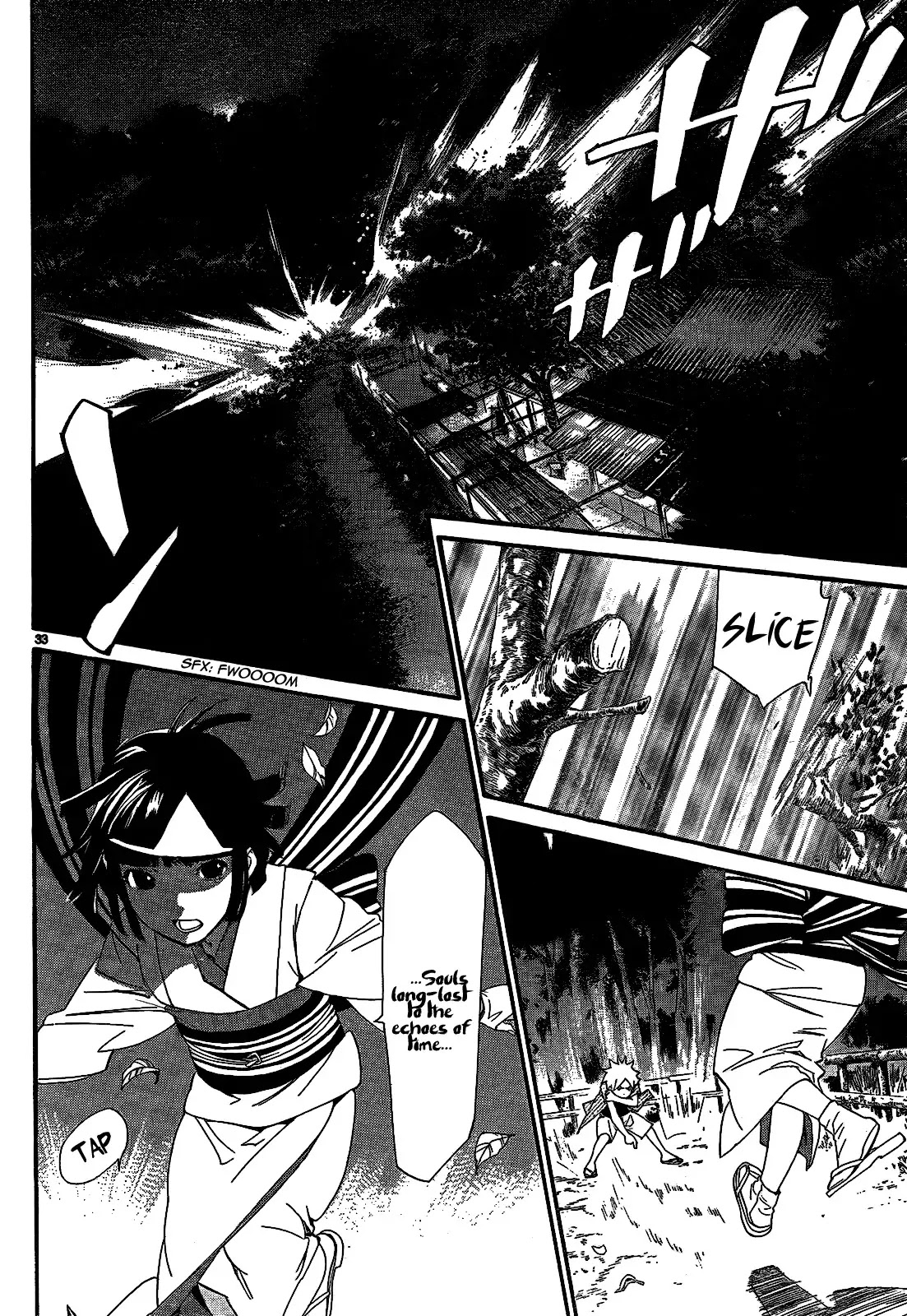 Noragami Chapter 44 page 35 - Chapter 44 : Crossing Swords, Crossing Destinies