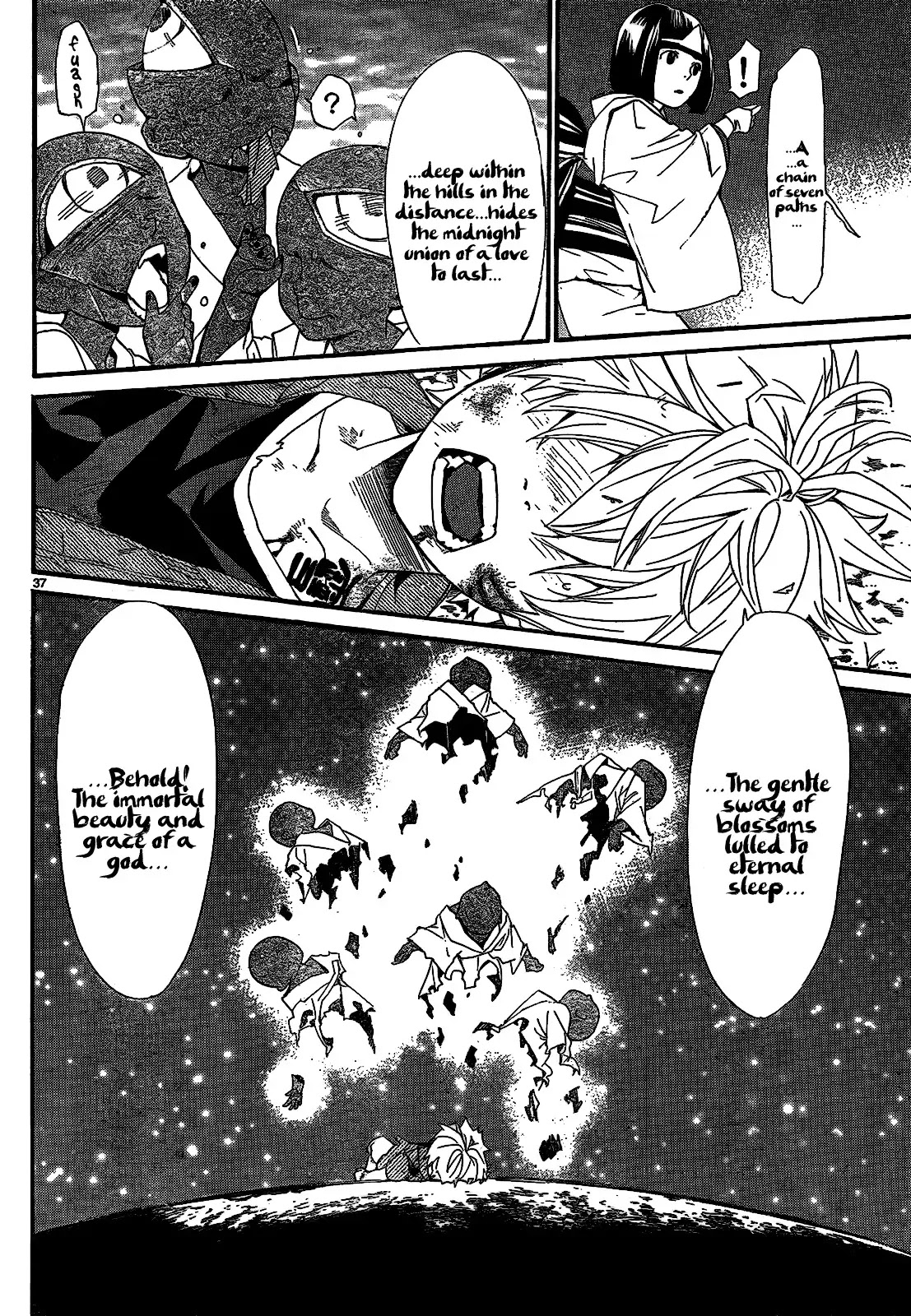 Noragami Chapter 44 page 39 - Chapter 44 : Crossing Swords, Crossing Destinies