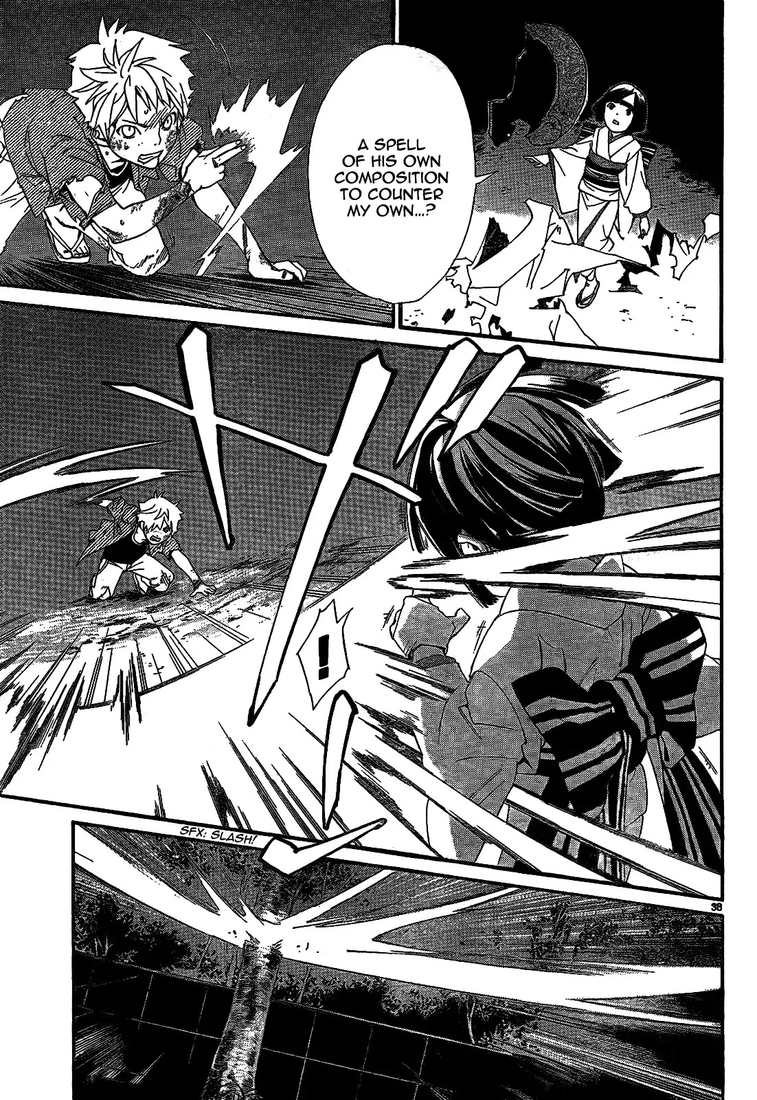 Noragami Chapter 44 page 40 - Chapter 44 : Crossing Swords, Crossing Destinies