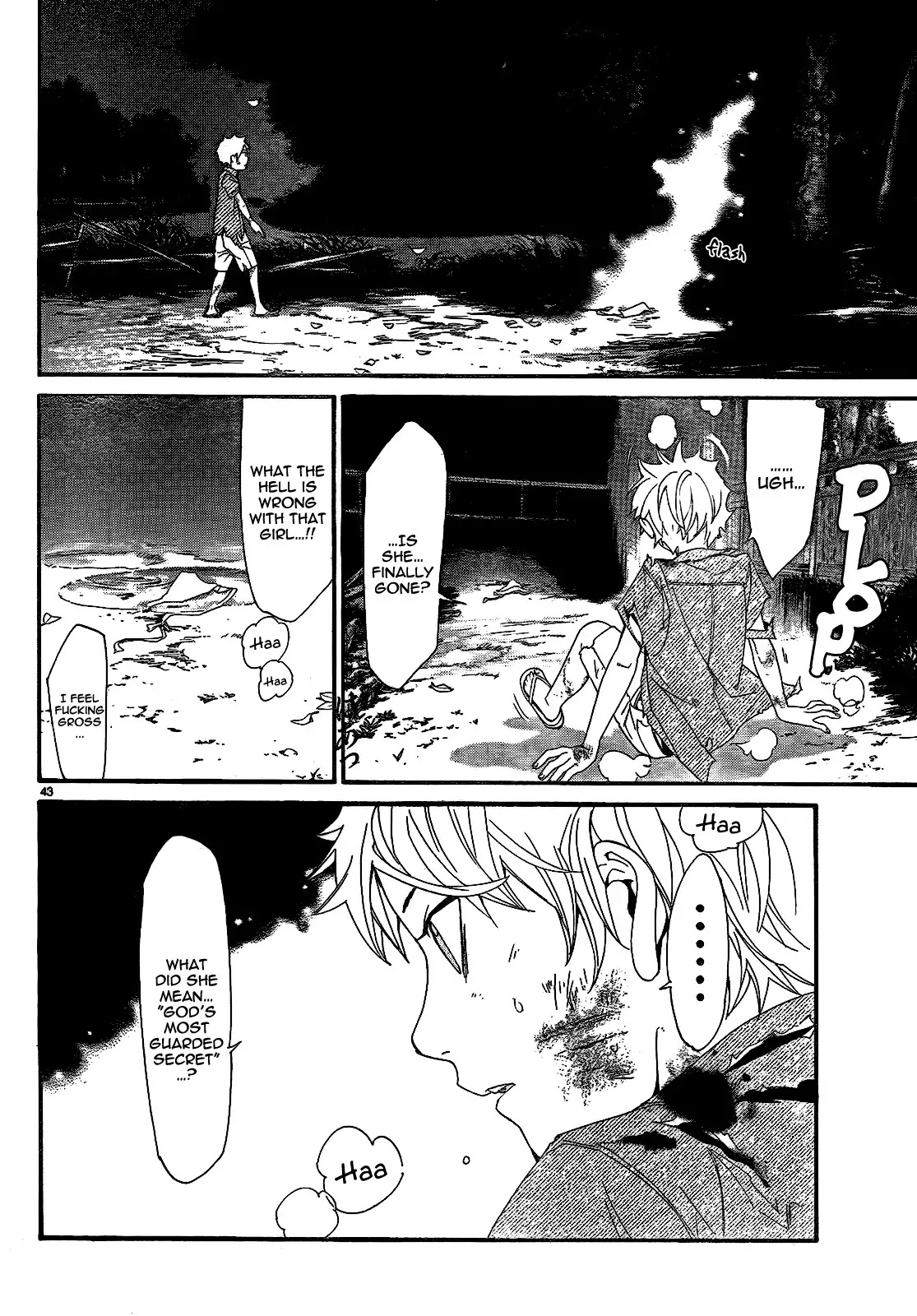Noragami Chapter 44 page 45 - Chapter 44 : Crossing Swords, Crossing Destinies