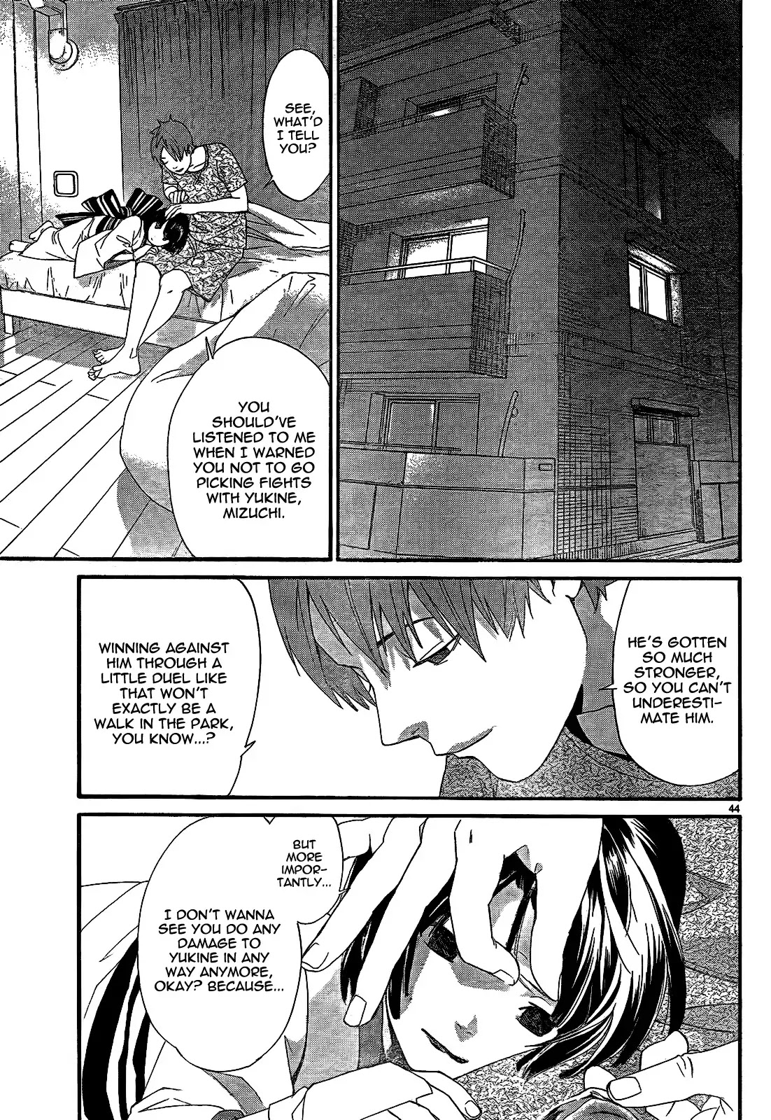 Noragami Chapter 44 page 46 - Chapter 44 : Crossing Swords, Crossing Destinies