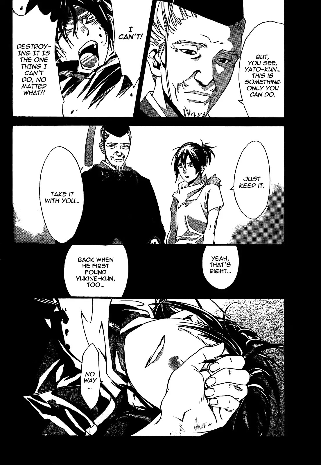Noragami Chapter 44 page 5 - Chapter 44 : Crossing Swords, Crossing Destinies