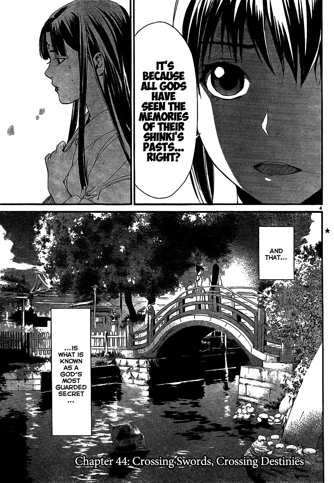 Noragami Chapter 44 page 6 - Chapter 44 : Crossing Swords, Crossing Destinies
