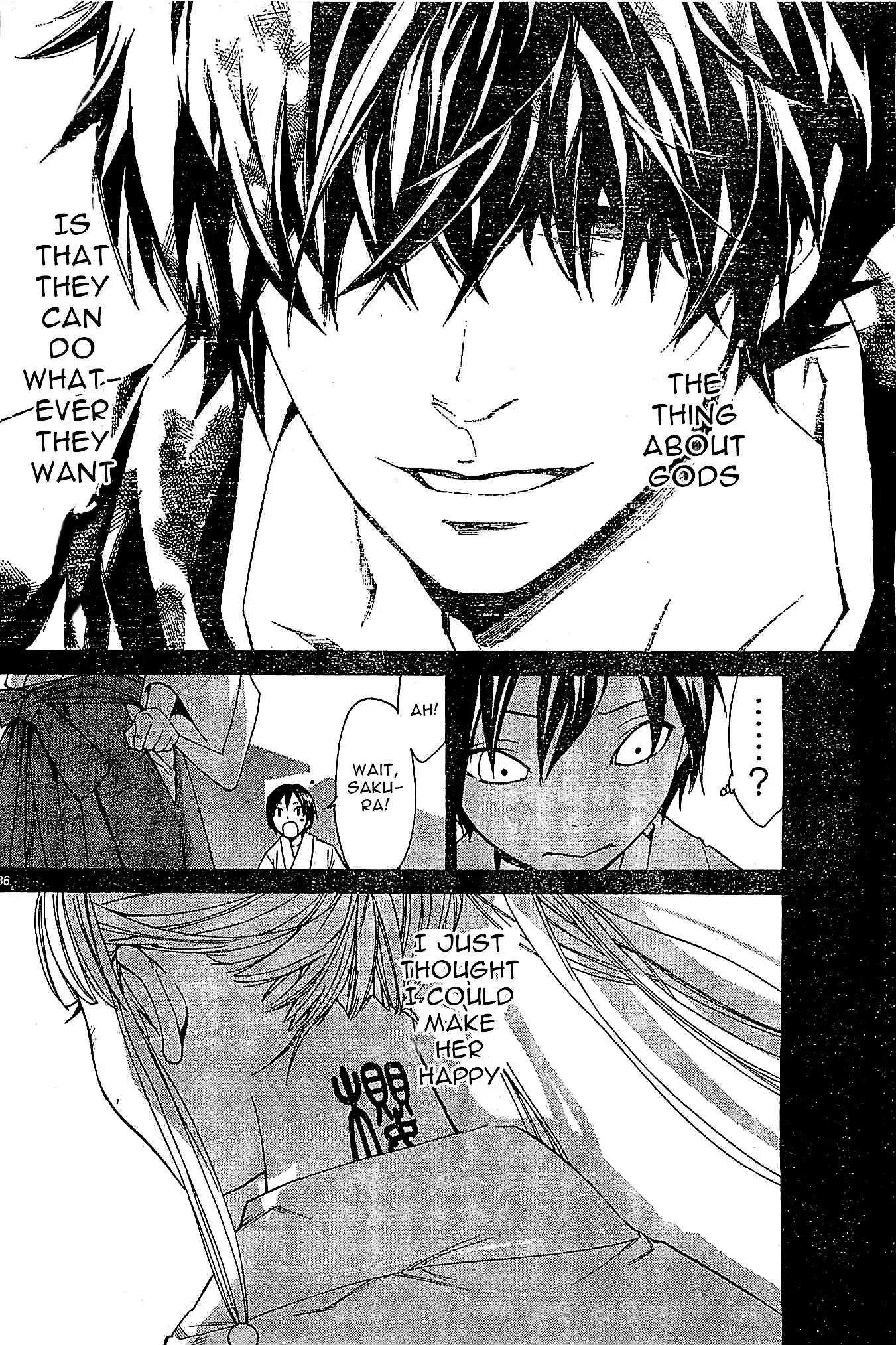 Noragami Chapter 46 page 36 - Chapter 46 : We Shall Play