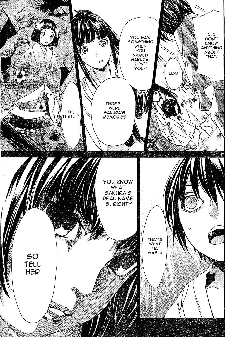 Noragami Chapter 47 page 37 - Chapter 47 : Taboo
