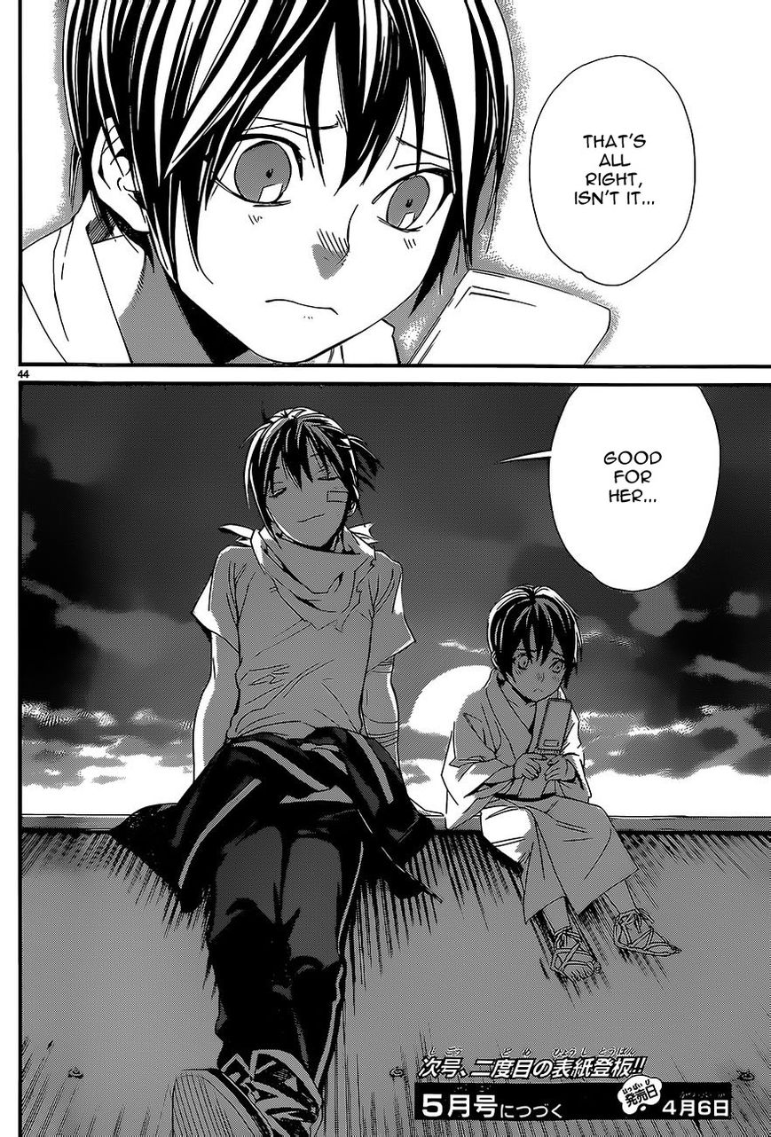 Noragami Chapter 52 page 44 - Chapter 52 : Far Shore and Near Shore